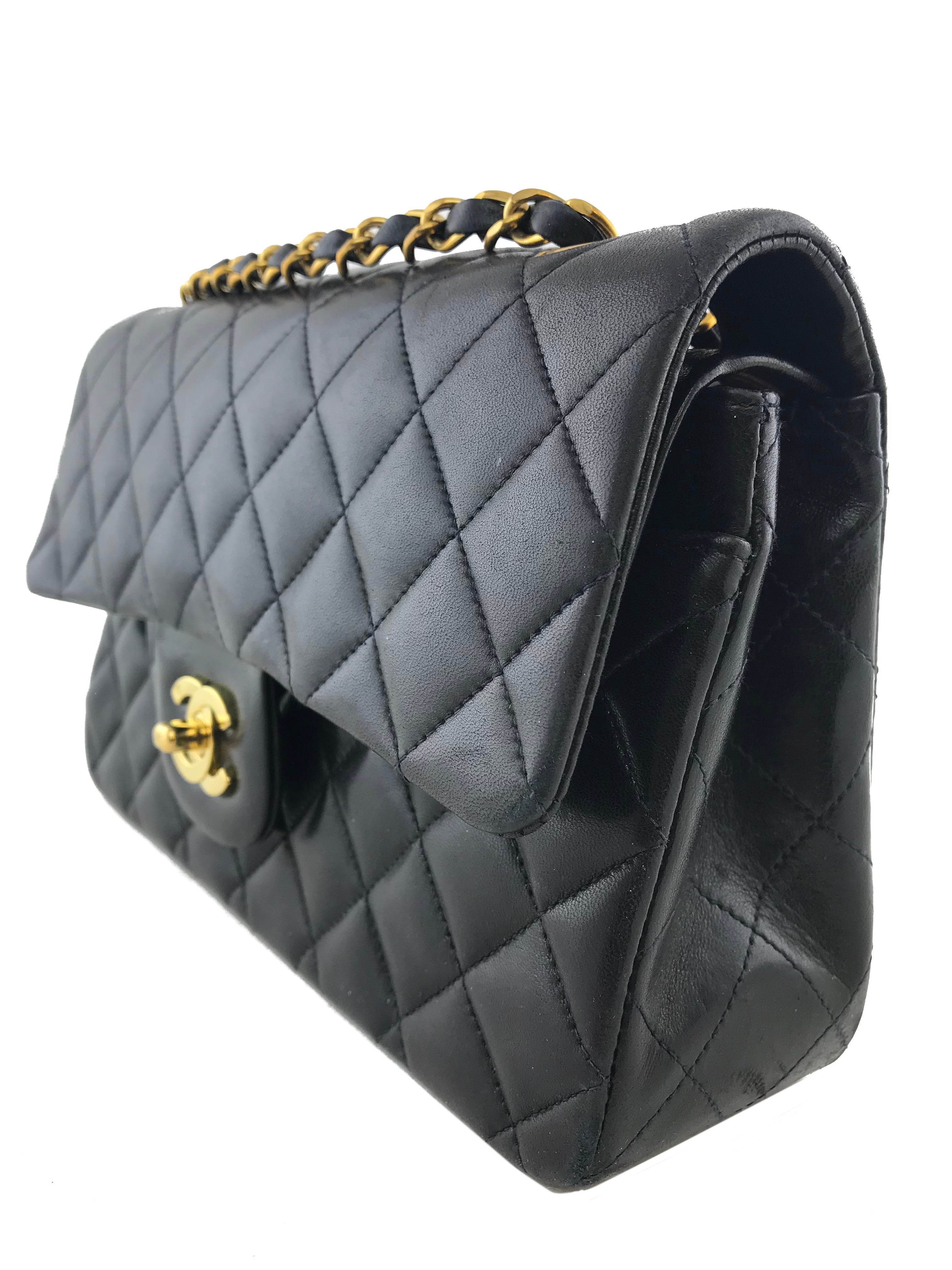 Chanel Quilted Lambskin Small Classic Double Flap Bag - Luxury Designer Handbag for Women, Perfect for Parties, Dating & Special Occasions