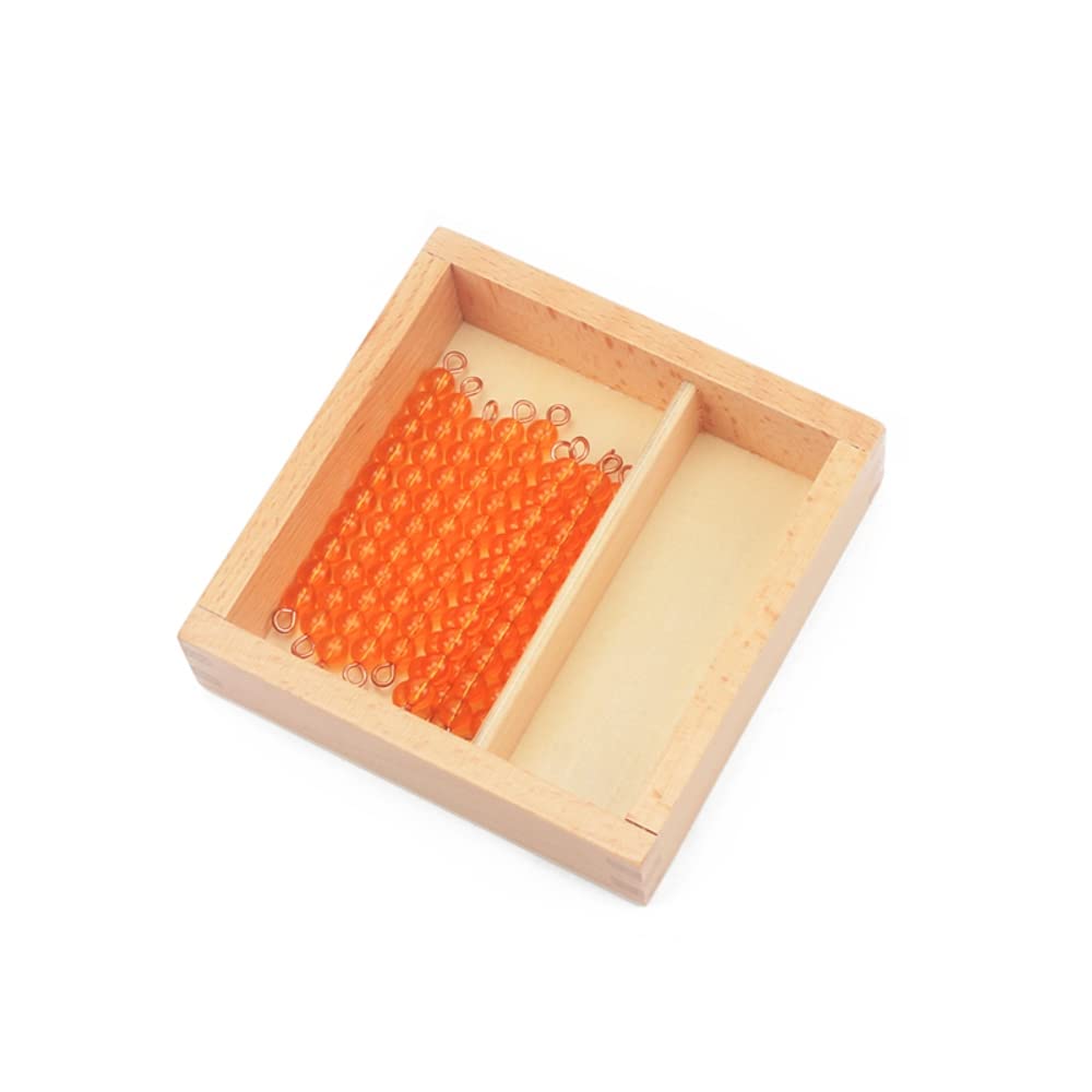 Montessori Math Toys for Kids - Wooden Seguin Board with Beads & Bars, Teens & Tens Learning Tool for Early Childhood Education & Preschool Training | Perfect for Homeschooling, Classroom Activities & Montessori Teaching Methods