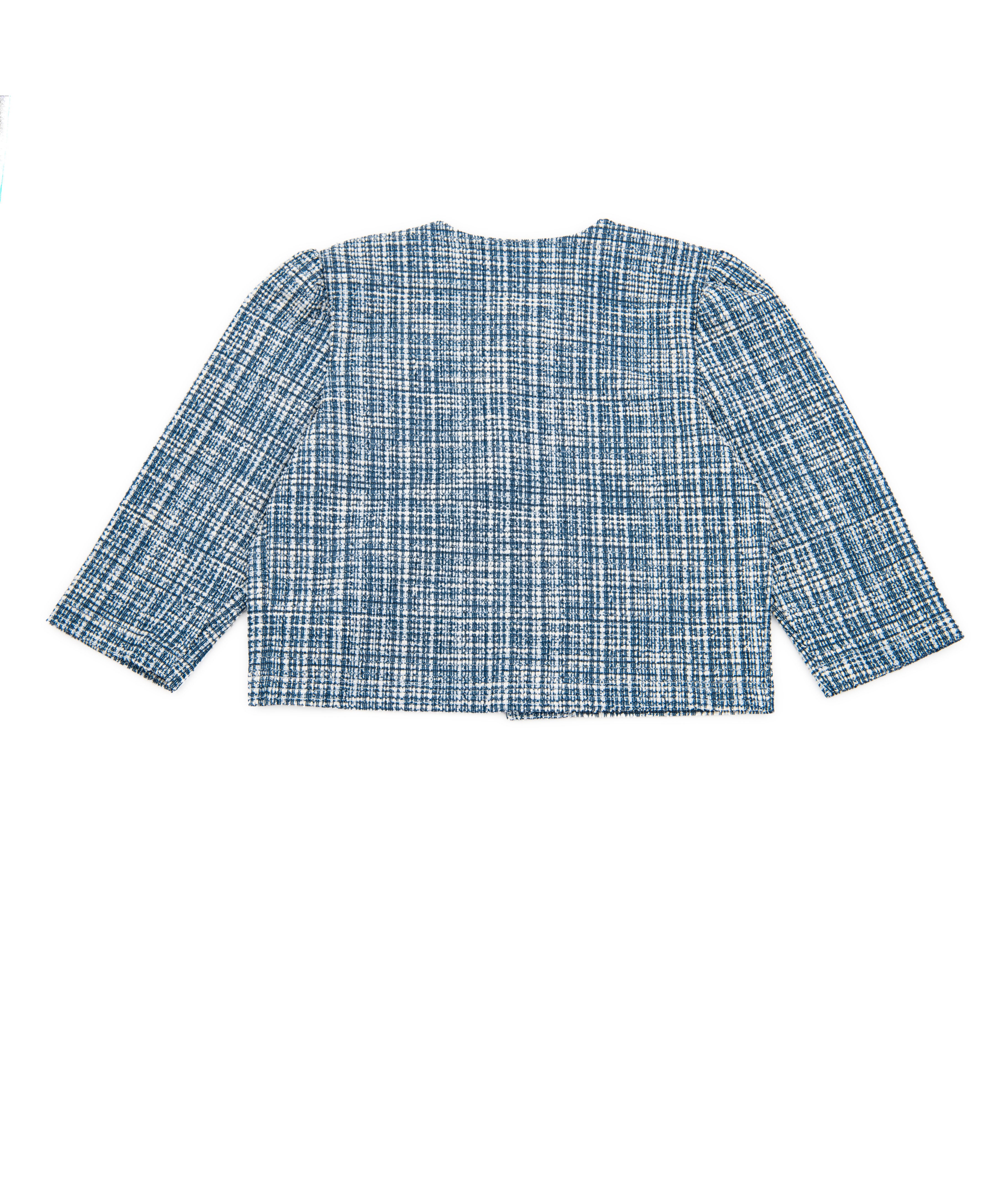 Debra Girls Jackie Navy Plaid Jacket - Stylish Women's Outerwear for Fall & Winter | Perfect for School, Work & Casual Outings