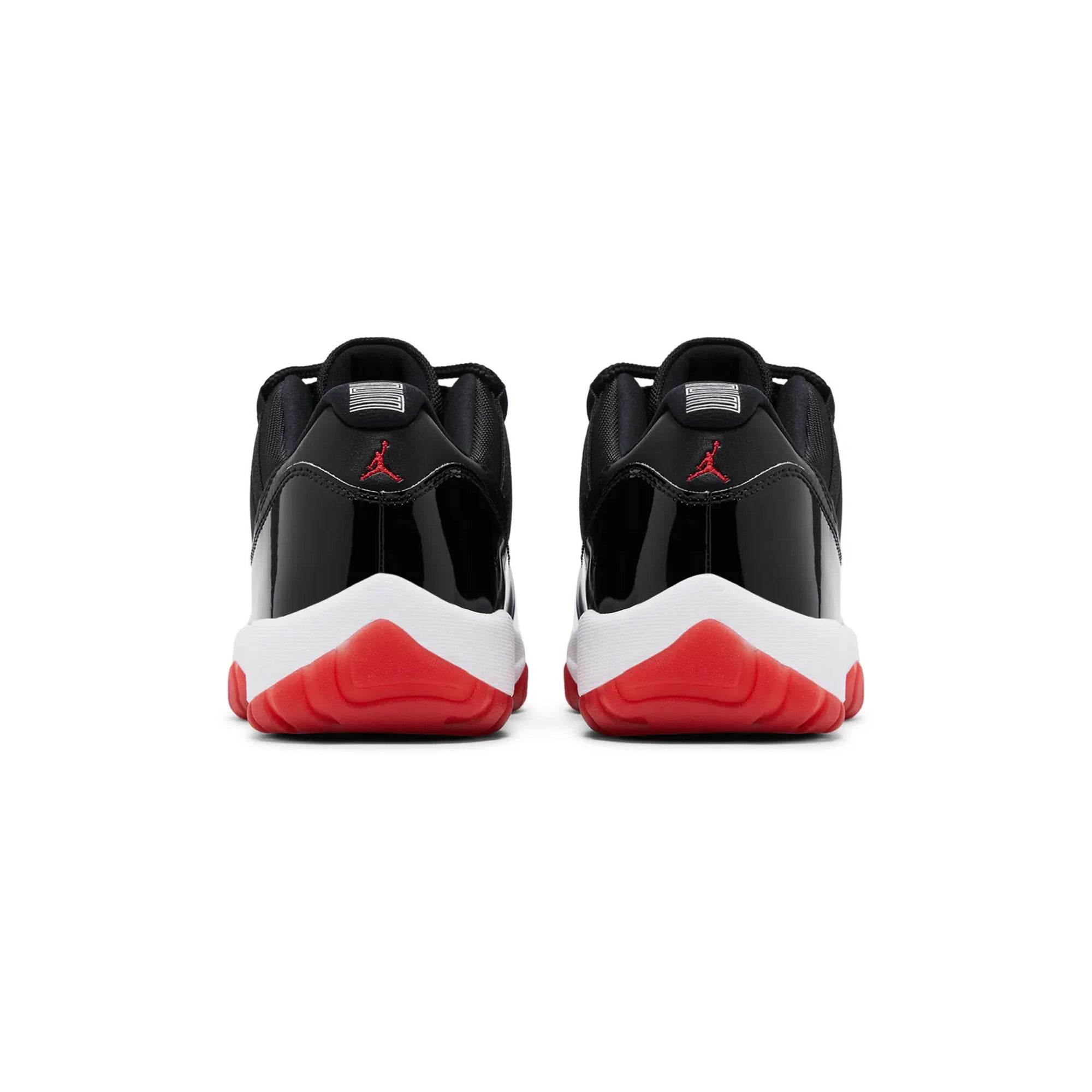 Air Jordan 11 Retro Low 'Bred' Men's Basketball Shoes 2025 - Authentic Nike Sneakers for Casual Wear & Court Performance