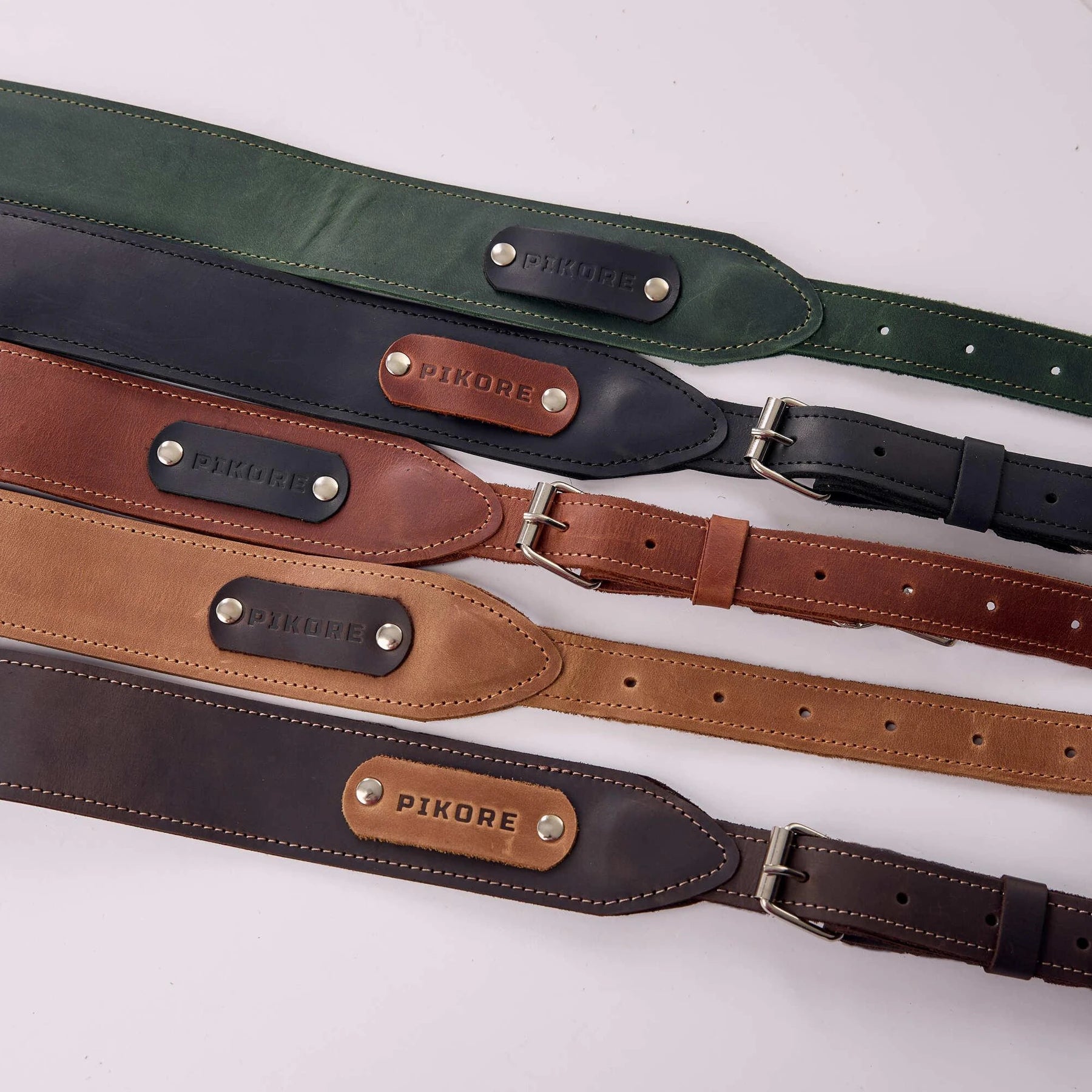 Premium Genuine Leather Camera Strap - Adjustable & Comfortable Neck Strap for DSLR/Mirrorless Cameras - Perfect for Travel, Photography & Everyday Use