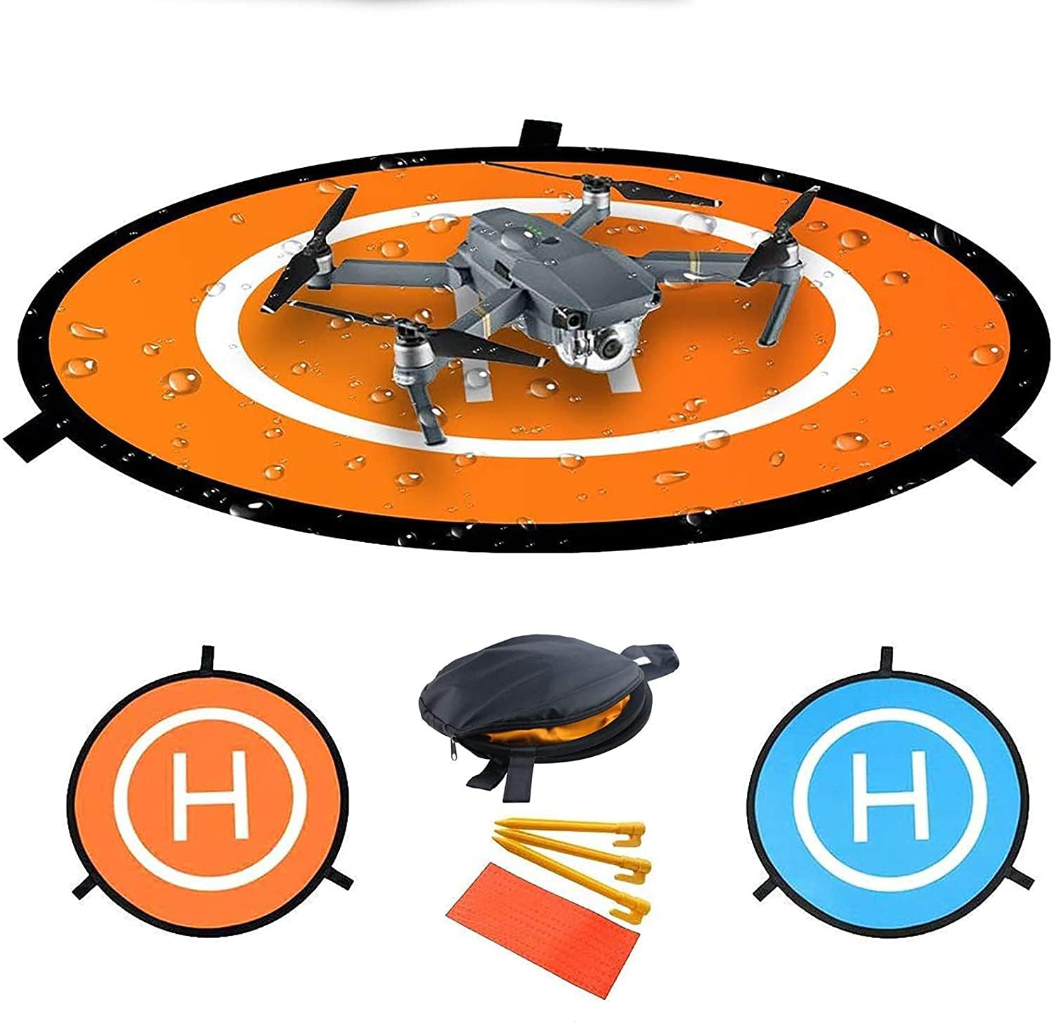 Foldable Waterproof Drone Landing Pad - 21.65