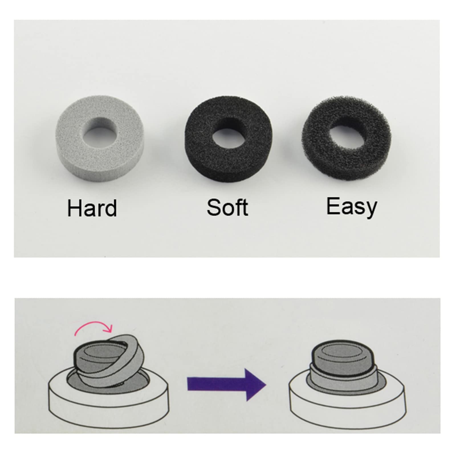 LUCKGONI Set of 12 Precision Control Rings for PS VR2 Controller - Enhance VR Gaming Experience with Improved Grip & Accuracy