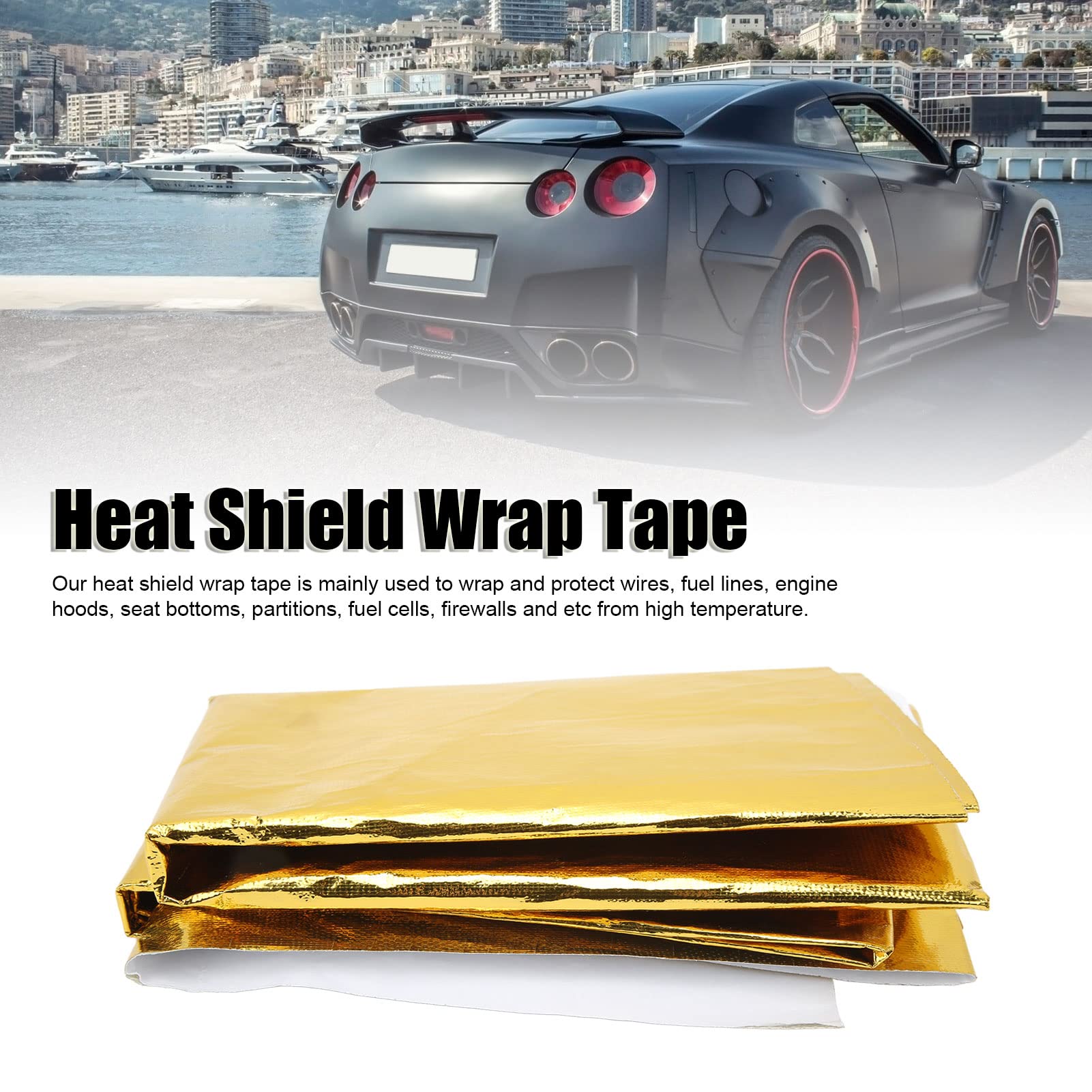 High Temperature Heat Shield Wrap Tape - 39