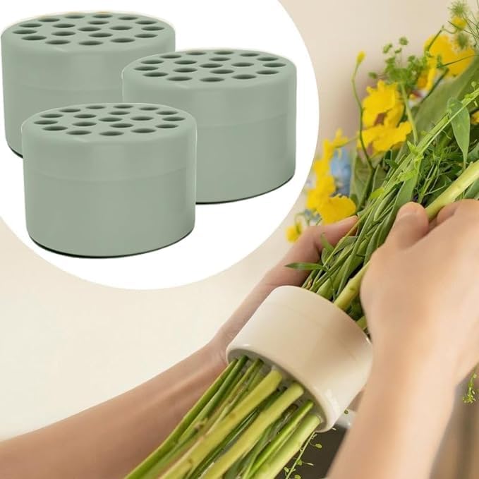 Gracehomee Spiral Ikebana Flower Stem Holder - 1/2PCS Spiral Vase Insert for DIY Bouquet Arrangement | Perfect for Floral Displays, Wedding Centerpieces & Home Decor