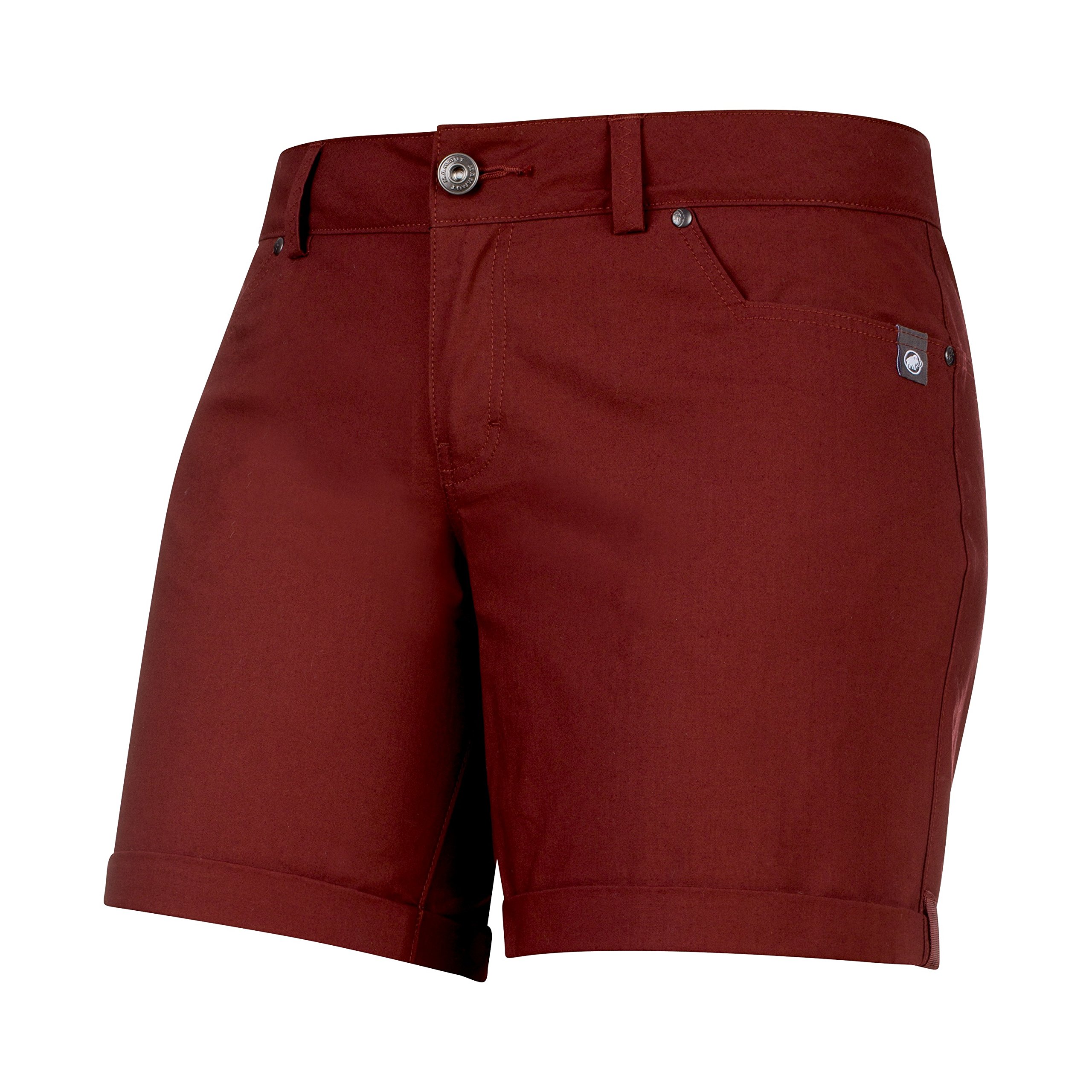 Mammut Women's Roseg Hiking Shorts - Merlot Color, US Size 4 (1023-00010-6007-34-10) | Lightweight Quick-Dry Outdoor Shorts for Hiking, Camping & Summer Adventures