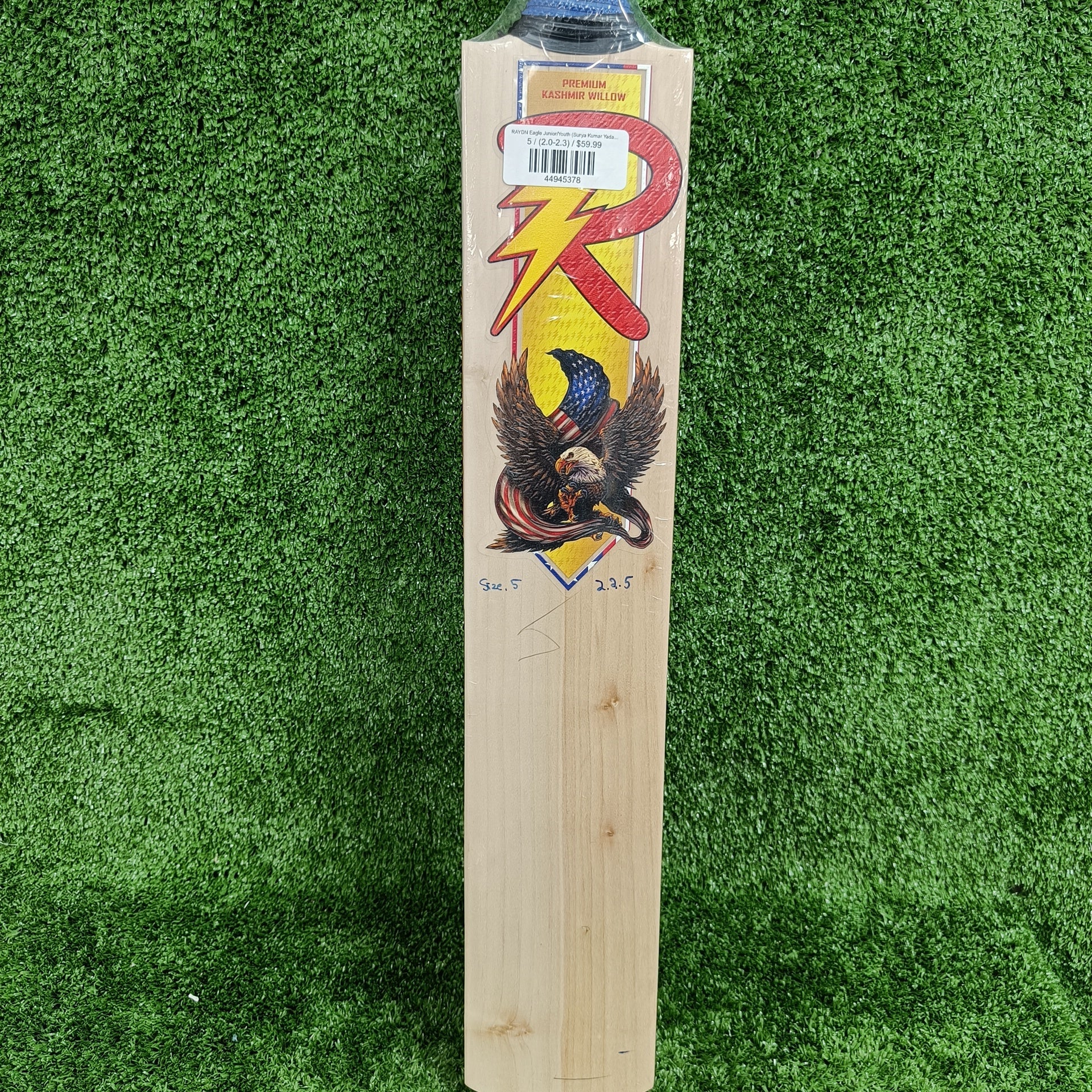 Raydn American Eagle Cricket Bat Stickers - Premium Vinyl Decals for Cricket Bats - Perfect for Sports Fans, Team Spirit & Equipment Customization