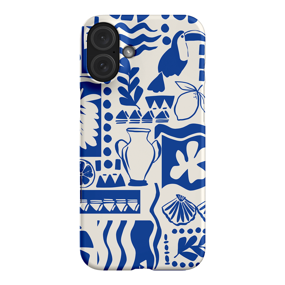 Stylish Toucan Blue Tropical Design Phone Case - Durable & Trendy Cover for iPhone & Samsung - Perfect for Beach Vacations & Summer Outings
