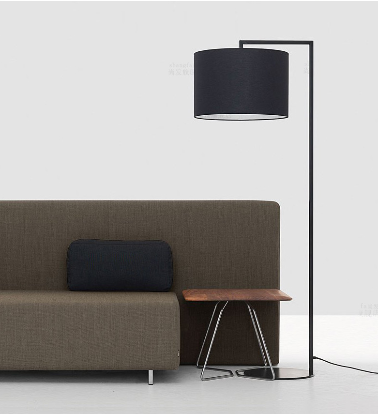 Moen Modern Floor Lamp - Adjustable Brightness LED Standing Light for Living Room, Bedroom & Office - Perfect for Reading, Working & Relaxing
