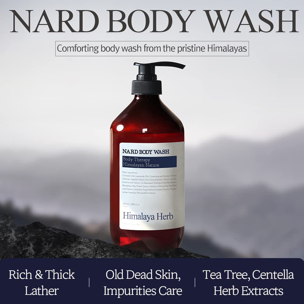 Tea Tree & Rosemary Body Wash & Lotion Set - Natural Antibacterial Skincare for Dry & Sensitive Skin - Perfect for Daily Shower & Post-Workout Refreshment