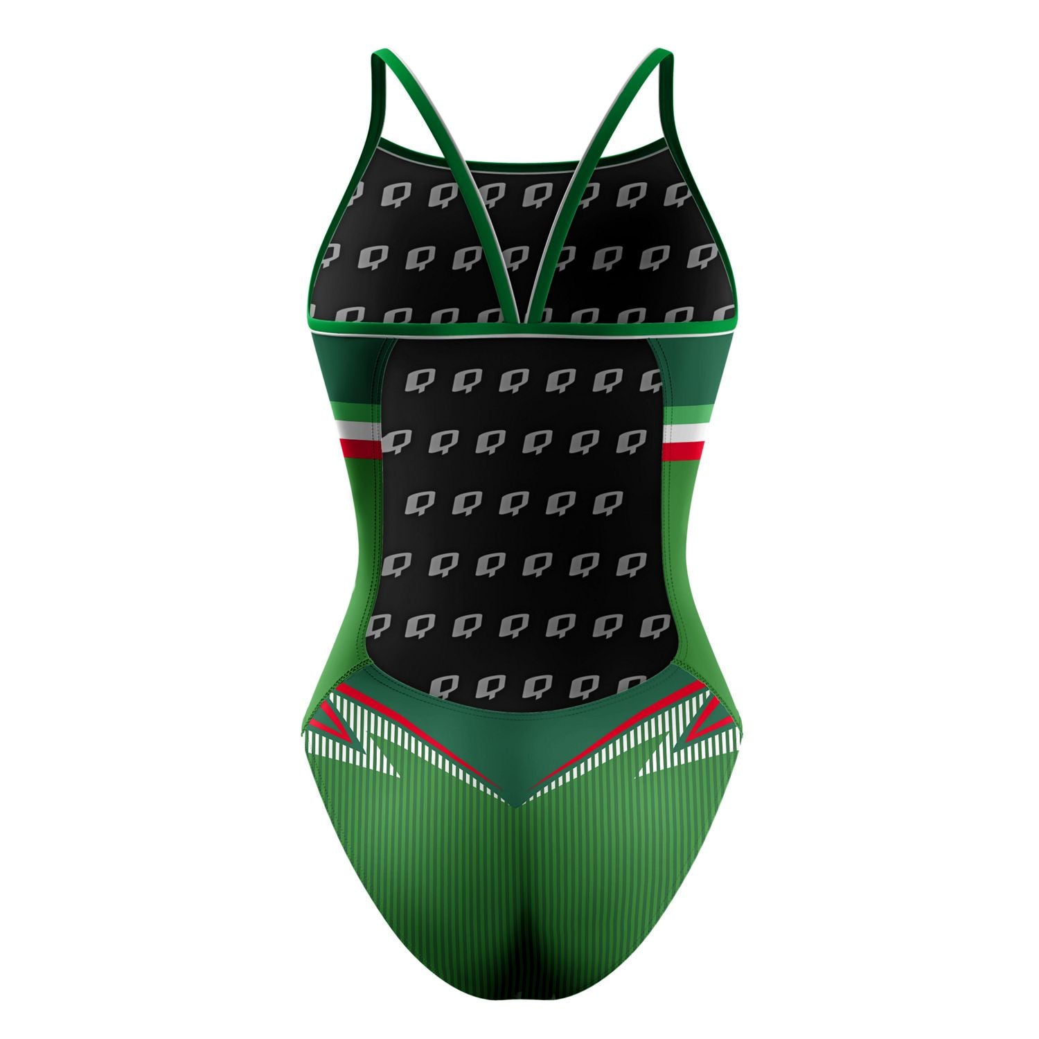 Mexico Sunback Tank Swimsuit - Women's One Piece Bathing Suit for Beach, Pool & Vacation | Quick Dry & UPF Protection Swimwear