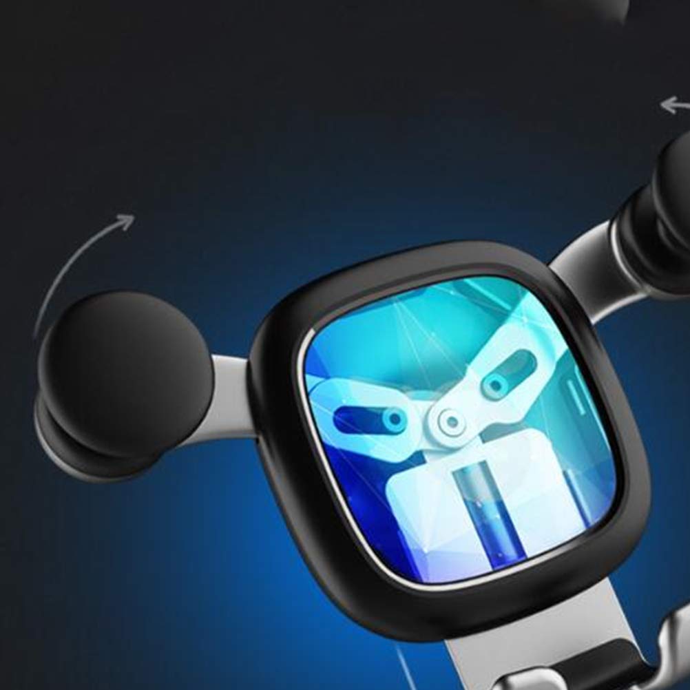 UKCOCO Multi-Function Car Phone Holder - Adjustable Dashboard & Air Vent Phone Stand with Secure Buckle, Cute Dull Bear Design for iPhone & Android Smartphones - Perfect for Driving, Navigation & Hands-Free Calls