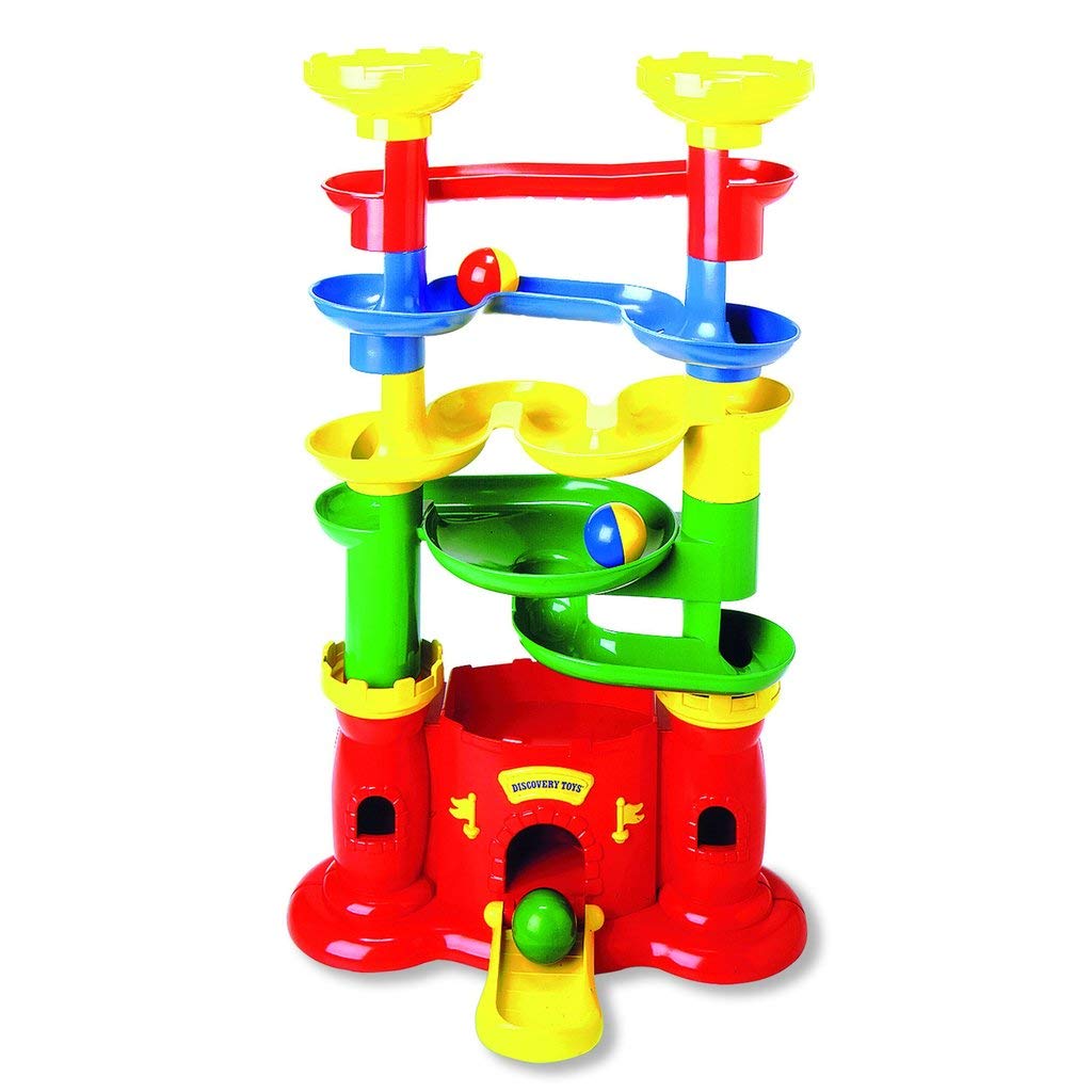 Discovery Toys Castle MARBLEWORKS® Marble Run - STEM Educational Building Blocks for Kids Ages 2+ | Creative Learning Toy for Early Childhood Development | Perfect for Indoor Play, Birthday Gifts & Classroom STEM Activities