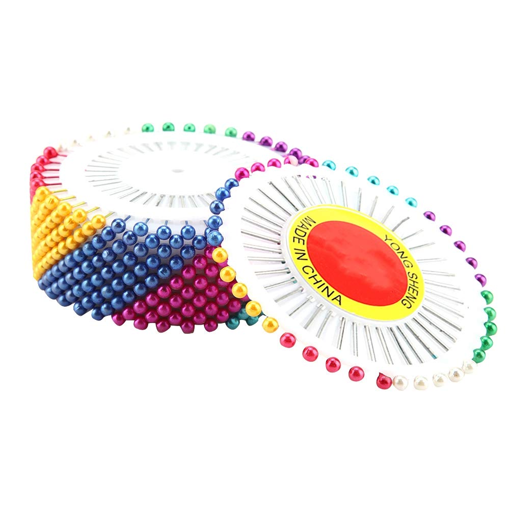 Ymiko 480pcs Colorful Sewing Pins Set for Crafts & Dressmaking