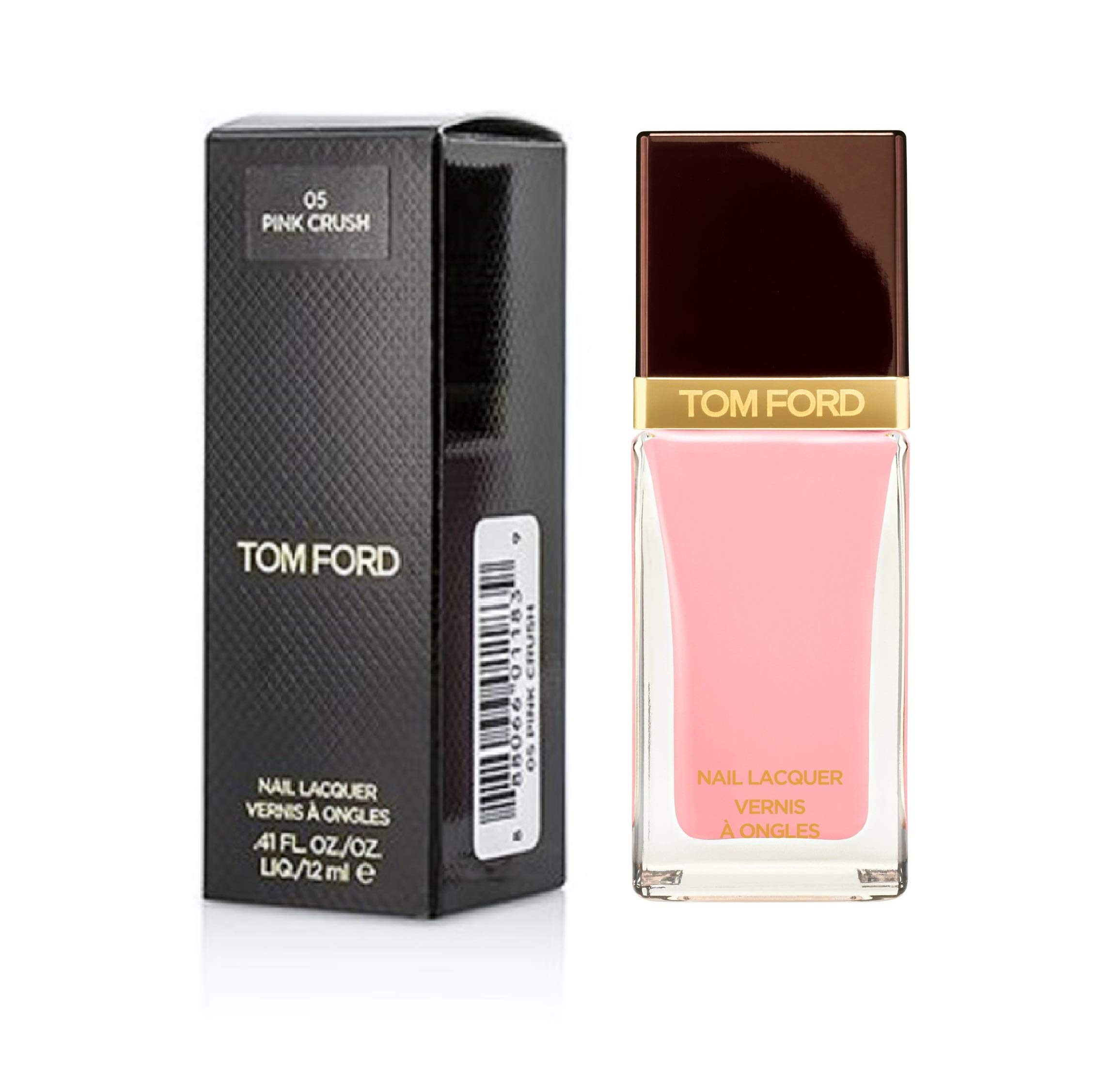 Tom Ford Beauty Nail Lacquer - 05 Pink Crush (0.41 fl.oz/12ml) - Long-Lasting, High-Shine Nail Polish for Women - Perfect for Parties, Weddings & Special Occasions