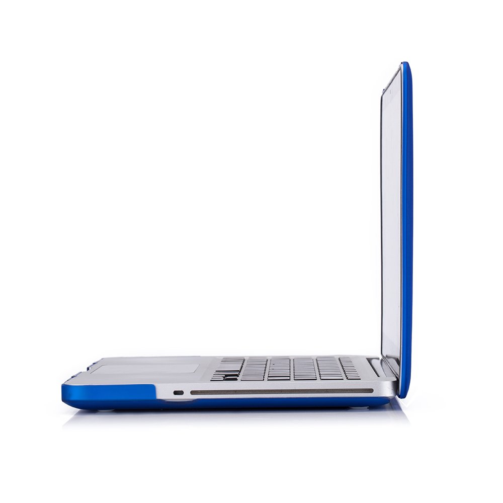 MacBook Pro 13 Case 2012-2008 Model A1278 | Durable Matte Hard Shell Cover for 13.3-inch MacBook Pro with CD-ROM Slot | Perfect for Work, Travel & School Protection (Blue)
