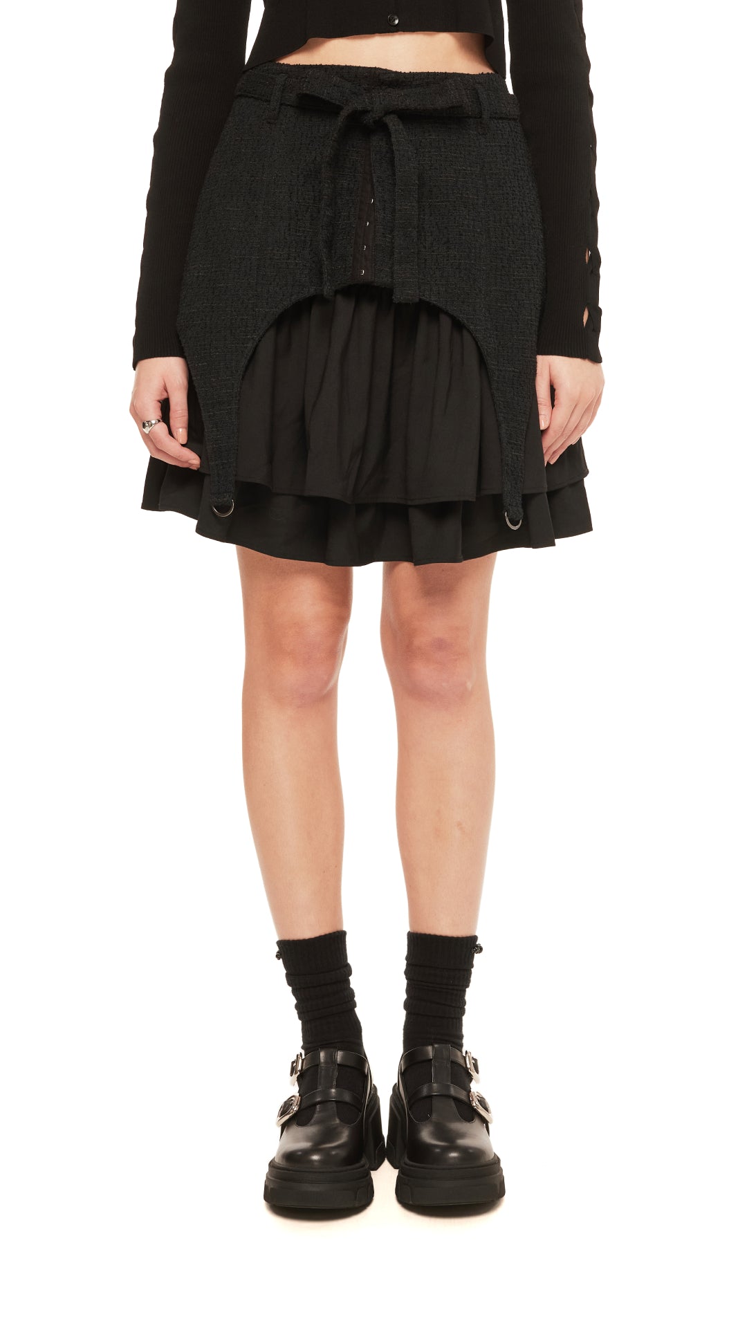 Sexy Side Cut Out Mini Skirt for Women - High Waist Stretchy Denim Short Skirt | Perfect for Night Out, Party, and Summer Fashion