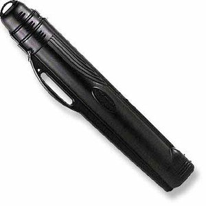 Plano Guide Series Triple Airliner Rod Case - Heavy Duty Fishing Rod Storage for Travel & Transport - Triple Black - Perfect for Saltwater, Freshwater & Fly Fishing Gear