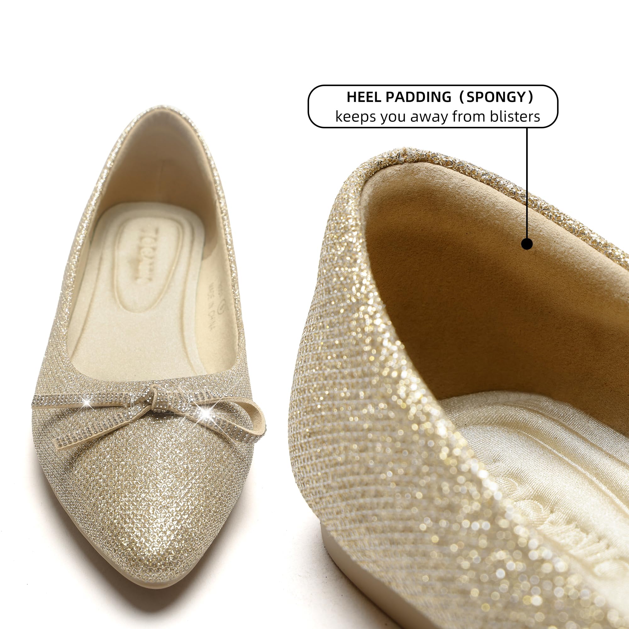 Women's Classic Pointed Toe Flat Shoes - Comfortable Slip-On Dress Shoes for Office & Casual Wear | Perfect for Work, Commuting & Everyday Comfort