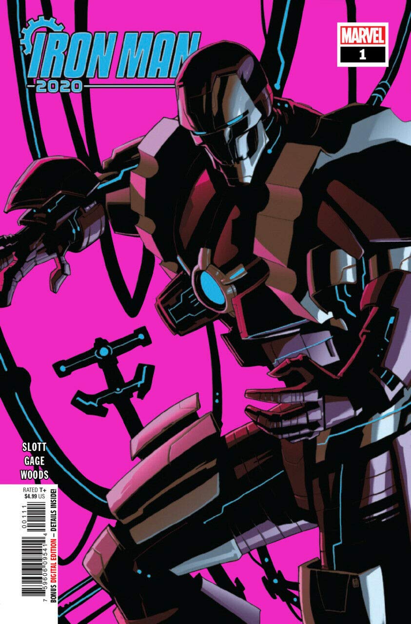 Iron Man 2020 (2020) #1 VF/NM Comic Book - Pete Woods Cover | Marvel Superhero Collectible, Perfect for Display & Investment