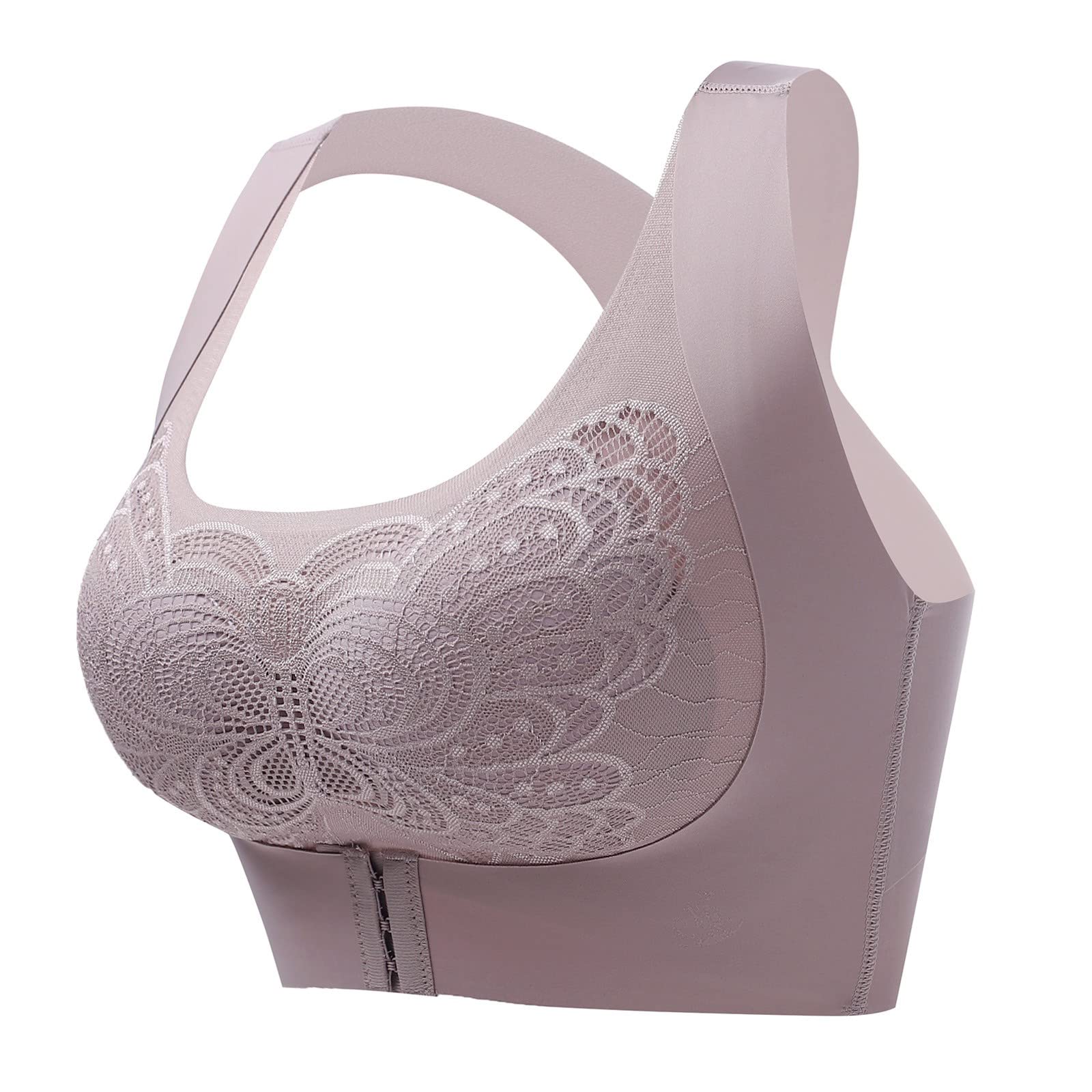 Women's Seamless Comfort Sports Bra - No Underwire Push Up Workout Bra for Yoga, Running & Gym - Breathable Supportive Athletic Top for Active Lifestyles