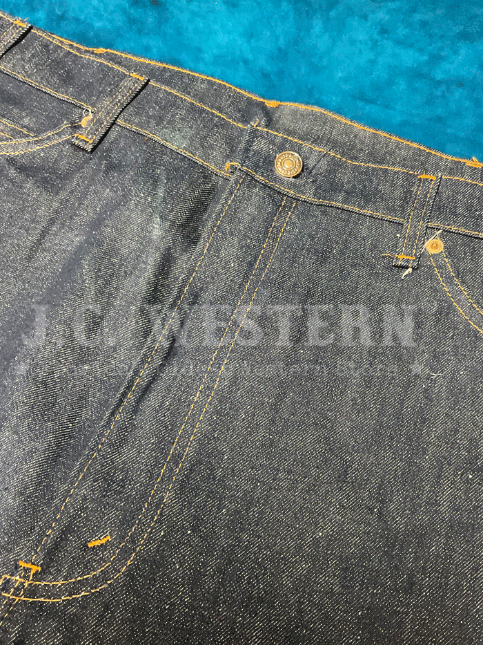 Levi's 20517 0217 Men's Vintage 517 Rigid Made in USA Jeans - Navy Blue 42x32 for Casual Wear & Everyday Style