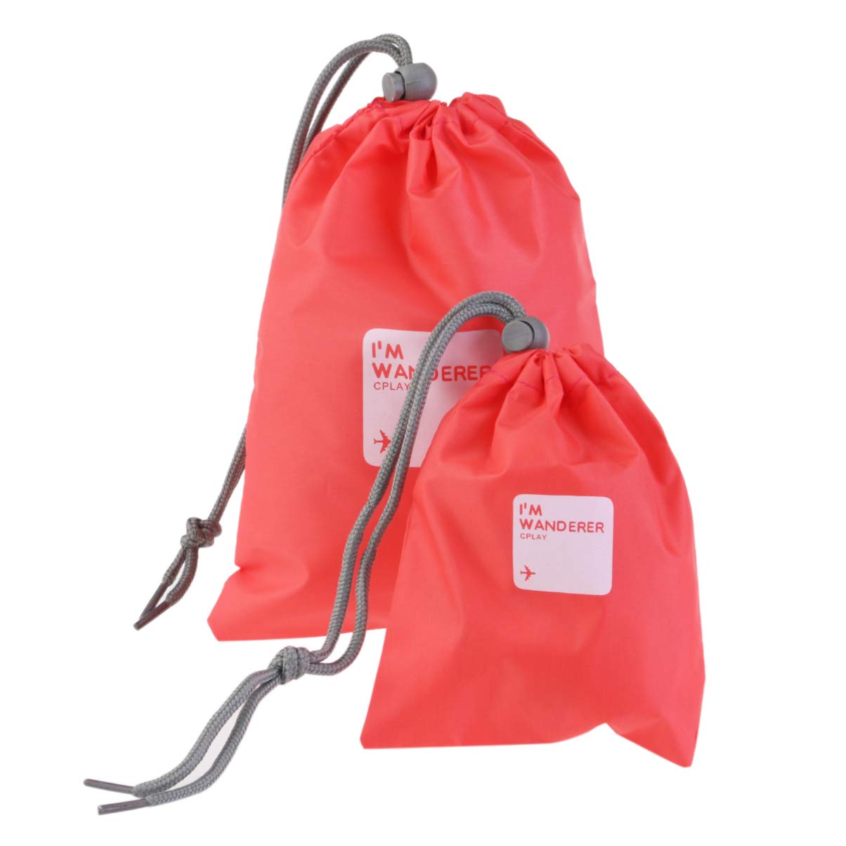 Veemoon Waterproof Drawstring Backpack - Lightweight Foldable Cinch Sack for Travel, Gym, School & Outdoor Activities | Compact Storage Bag for Home & Daily Use