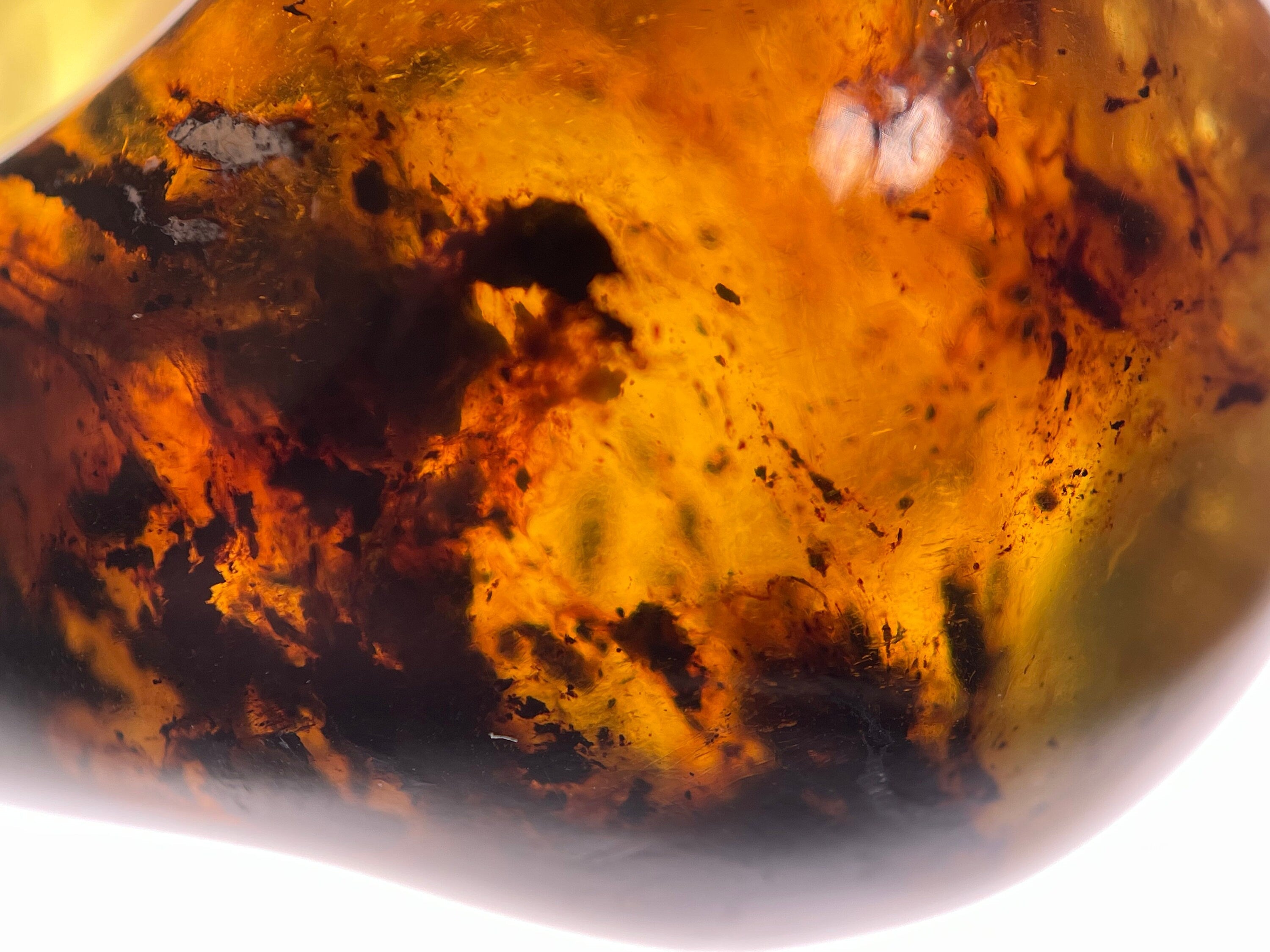 Handmade Mexican Amber Crystal Pendant Necklace - Natural Healing Stone Jewelry for Women, Spiritual Protection & Energy Balance | Perfect for Meditation, Yoga & Everyday Wear