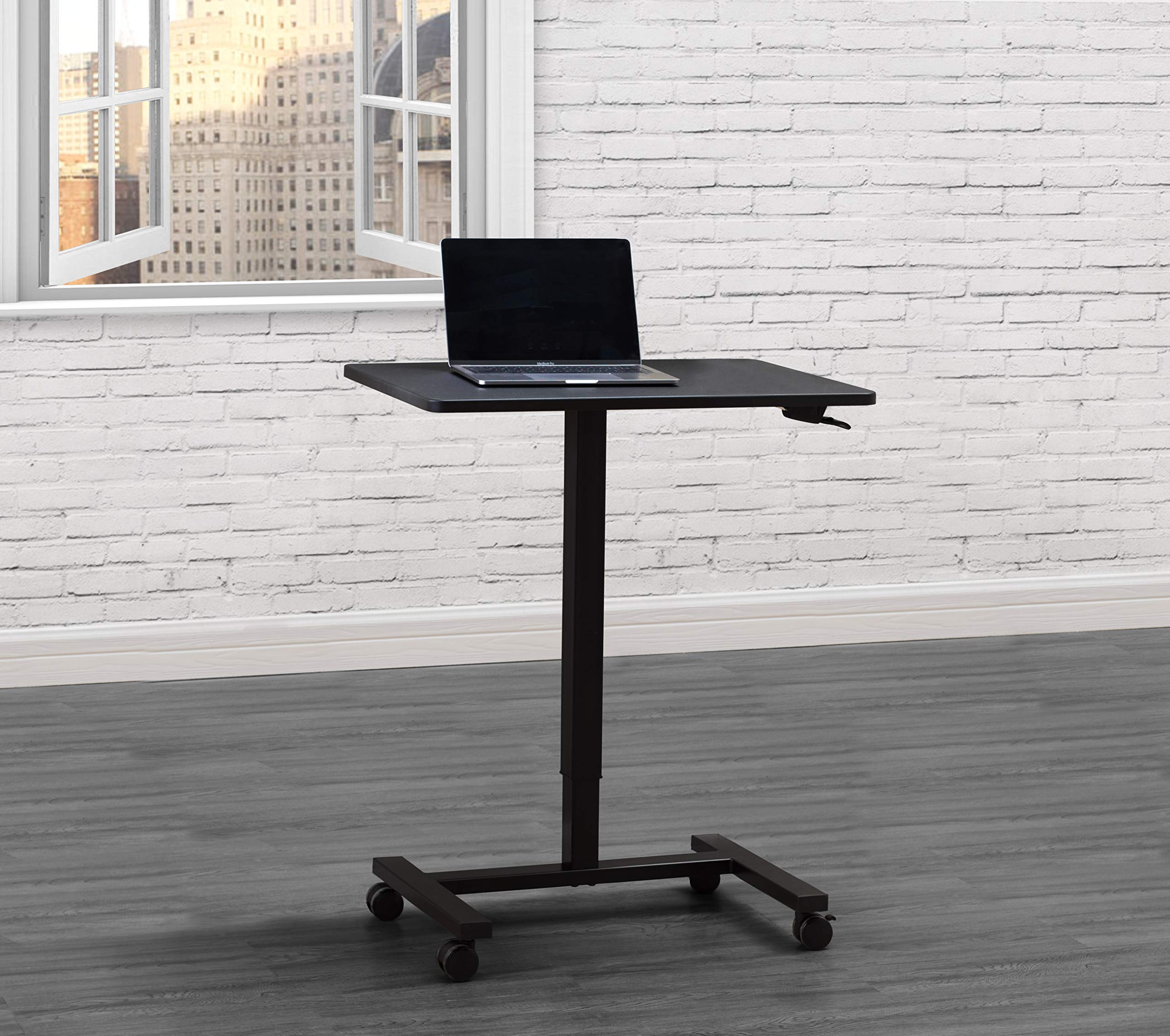 Adjustable Mobile Laptop Desk Cart - 27