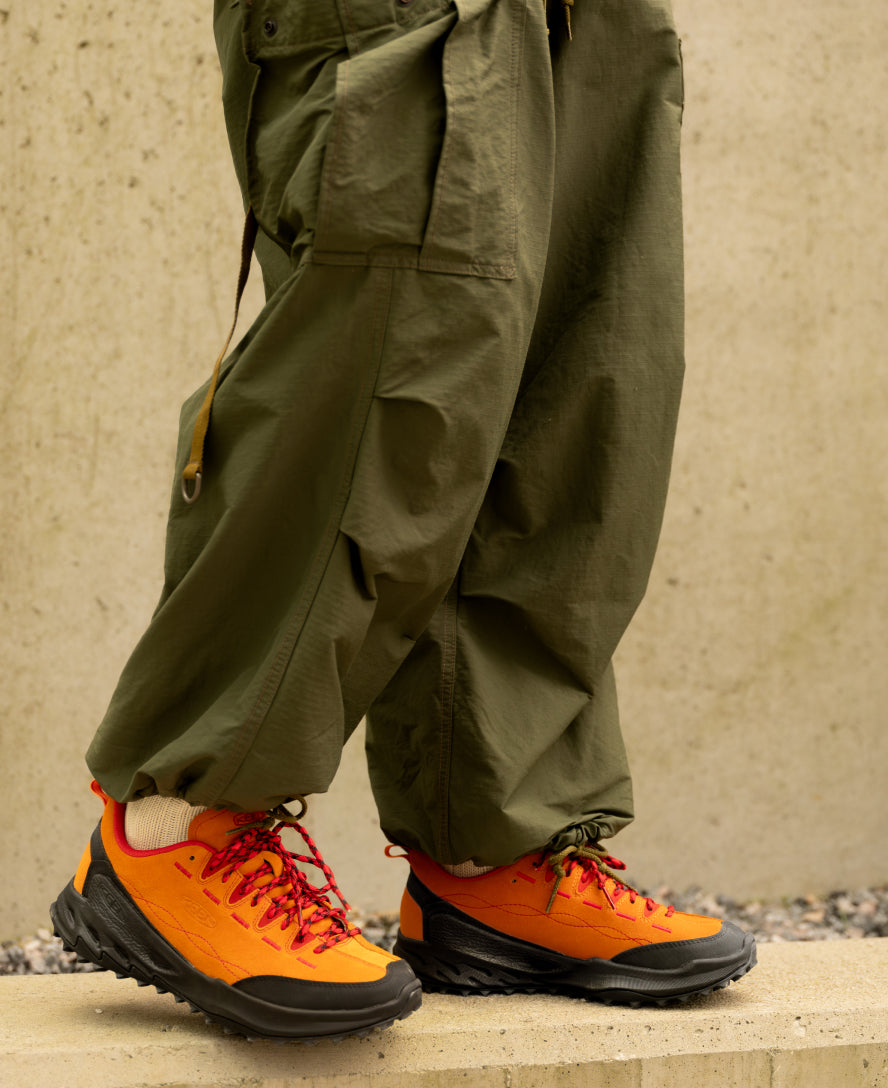 Men's Jasper Zionic Sneaker - Lightweight Running Shoes for Men in Orange Pepper/Aura Orange | Perfect for Jogging, Gym & Casual Wear