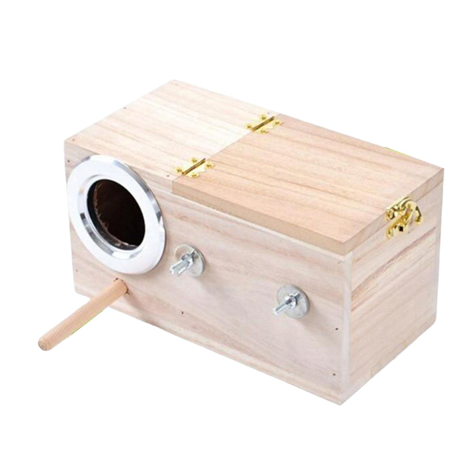 Decorative Bird Breeding Nest Box for Cockatiels - Pet Cage Accessories & Tree House for Balcony Decor | Perfect for Bird Lovers & Home Garden Decoration