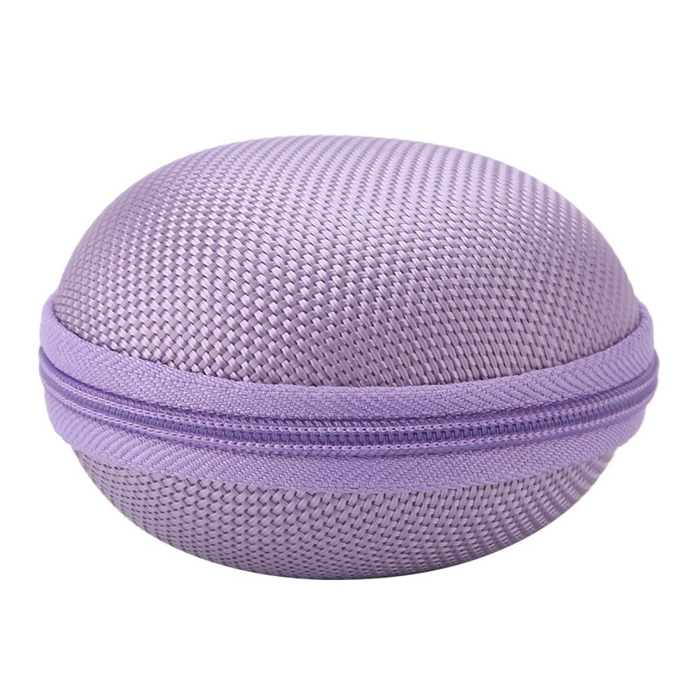 9-Slot Portable Essential Oil Bottle Organizer Bag - 7 Colors (Purple) | Compact Essential Oil Storage Case for Travel, Yoga & Aromatherapy