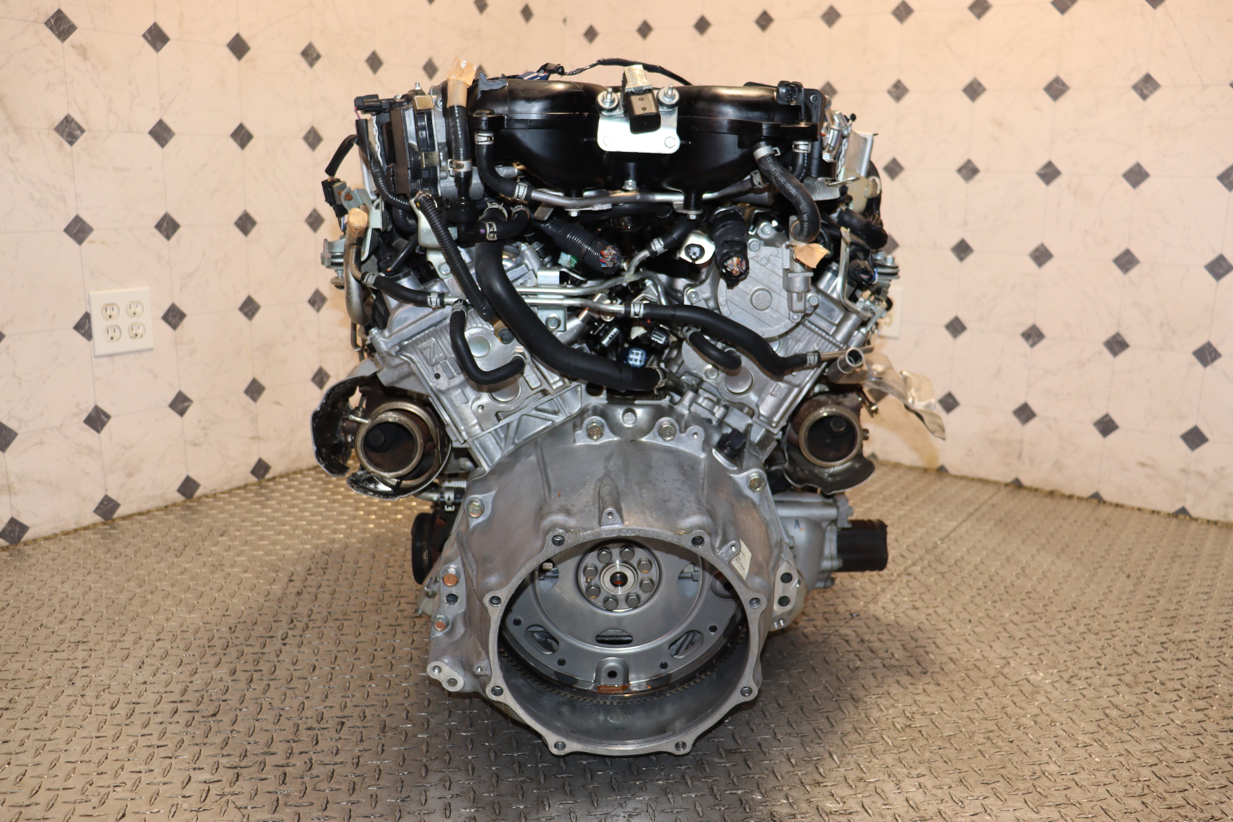 JDM VR30DDTT 3.0L Twin Turbo Engine for 2016-2023 INFINITI Q50 Q60 AWD - High Performance Replacement Engine for Racing & Daily Driving