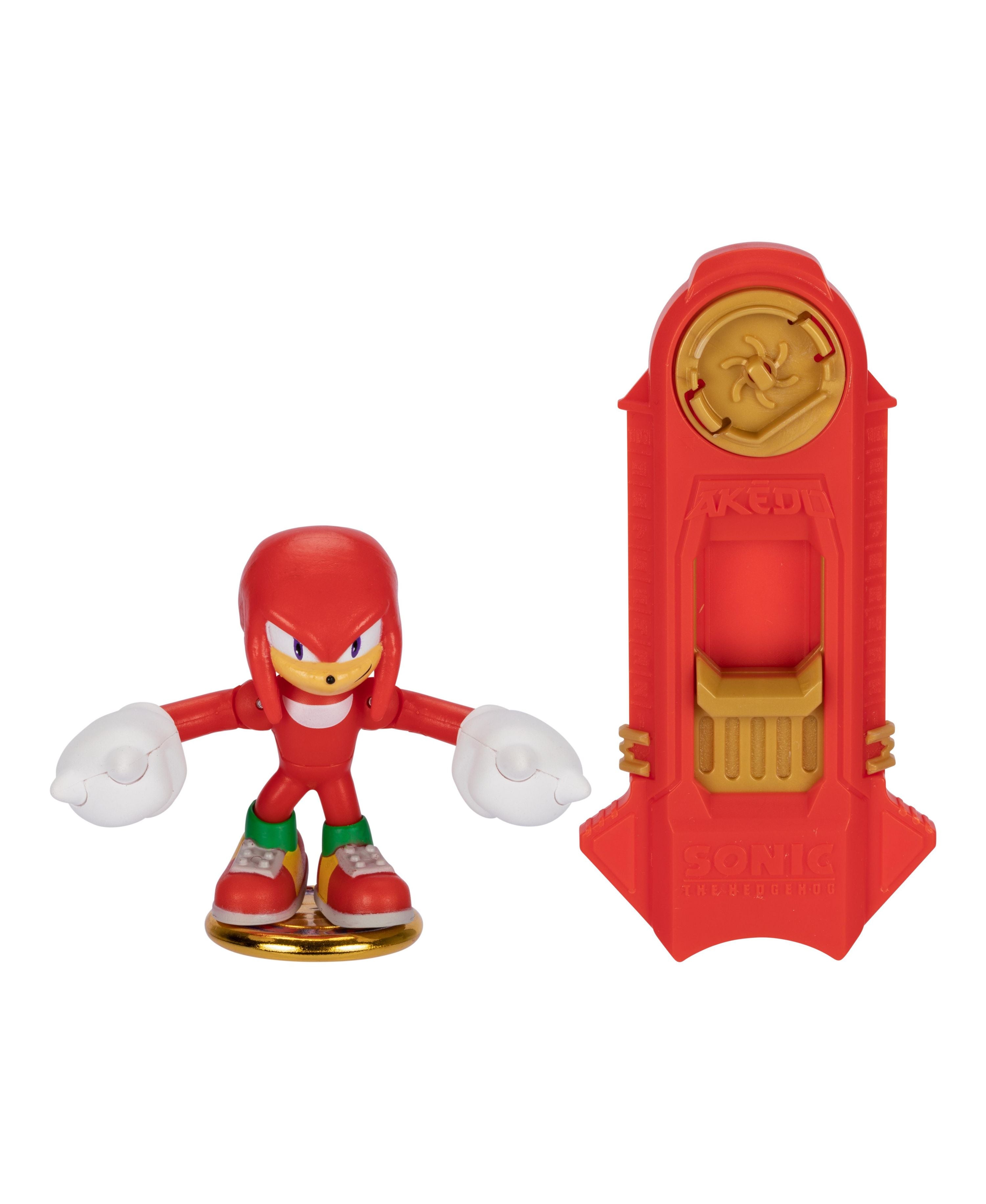 Akedo Sonic the Hedgehog vs Knuckles S1 Battle Pack - Action Figure Toy Set for Kids, Collectible Fighting Game Characters - Perfect for Playtime, Gifts & Display