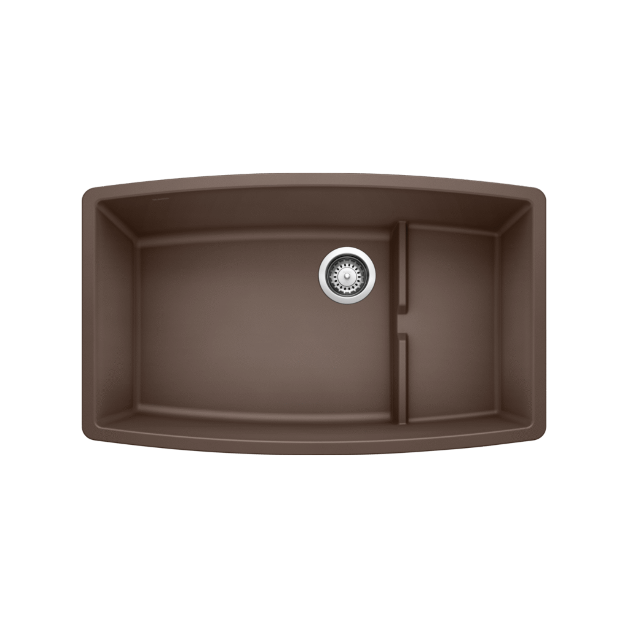Blanco Performa Cascade Single Bowl SILGRANIT Kitchen Sink - Durable Stain-Resistant Undermount Sink for Modern Kitchens | Perfect for Food Prep, Dishwashing & Entertaining
