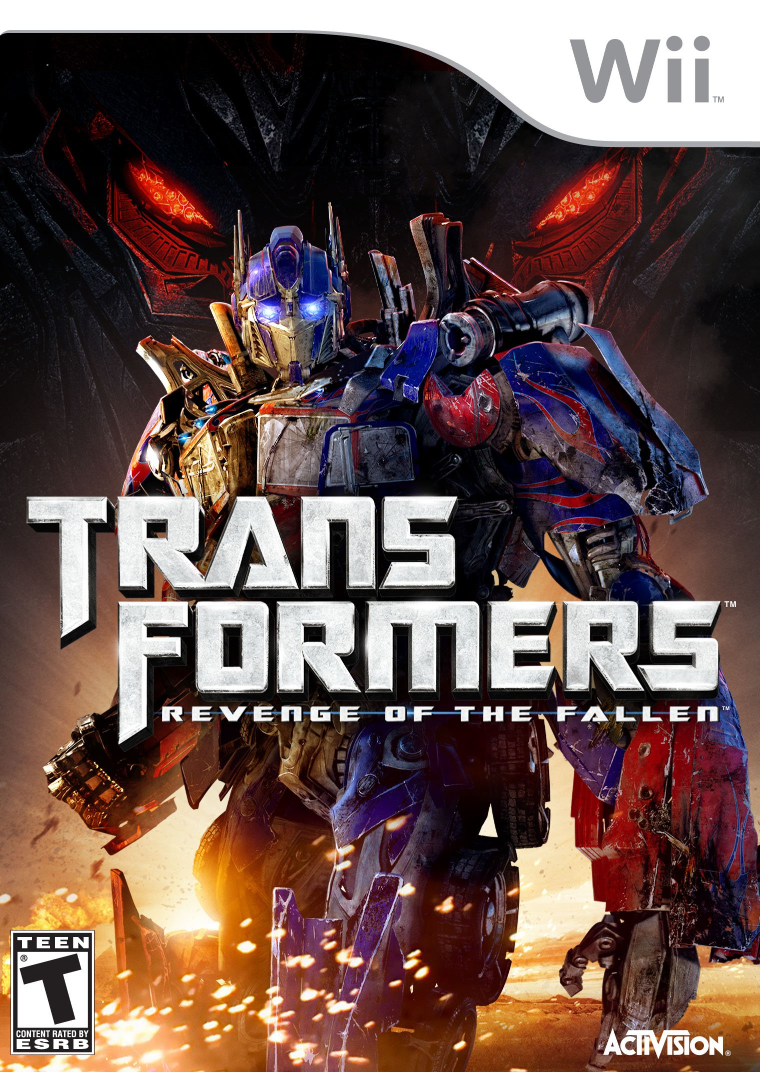 Transformers: Revenge of the Fallen - Nintendo Wii Game | Action Adventure Video Game for Kids & Adults | Perfect for Family Game Night & Teen Entertainment