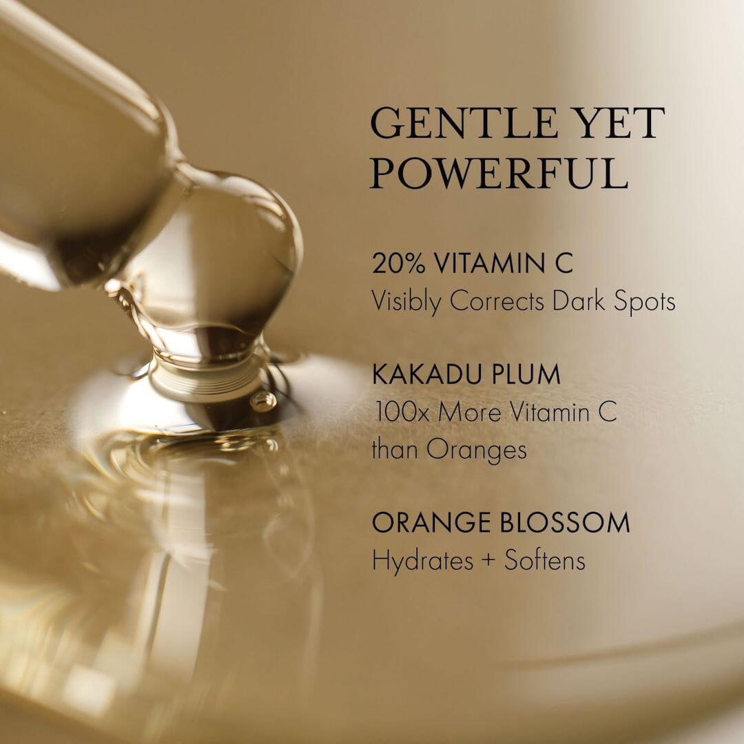 The C Drops - Vitamin C Serum for Face, Brightening & Anti-Aging Skincare - Perfect for Daily Glow Routine & Nighttime Skin Repair