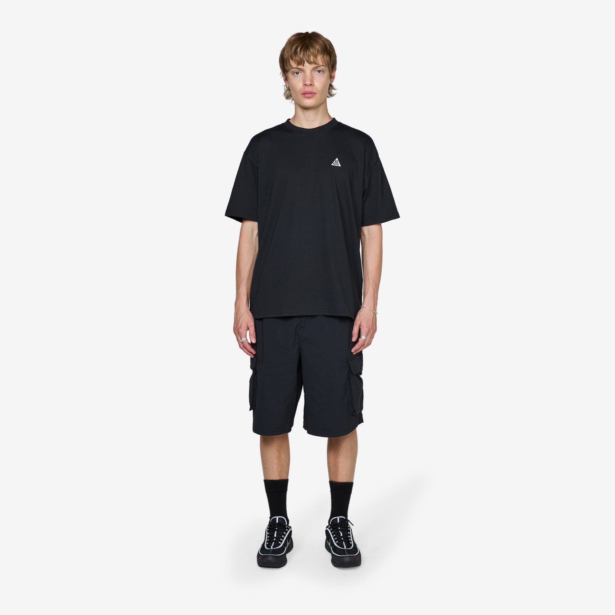 Nike ACG Dri-FIT Max90 Performance T-Shirt for Men - Moisture Wicking Quick Dry Workout Shirt - Black - Ideal for Hiking, Gym & Outdoor Activities