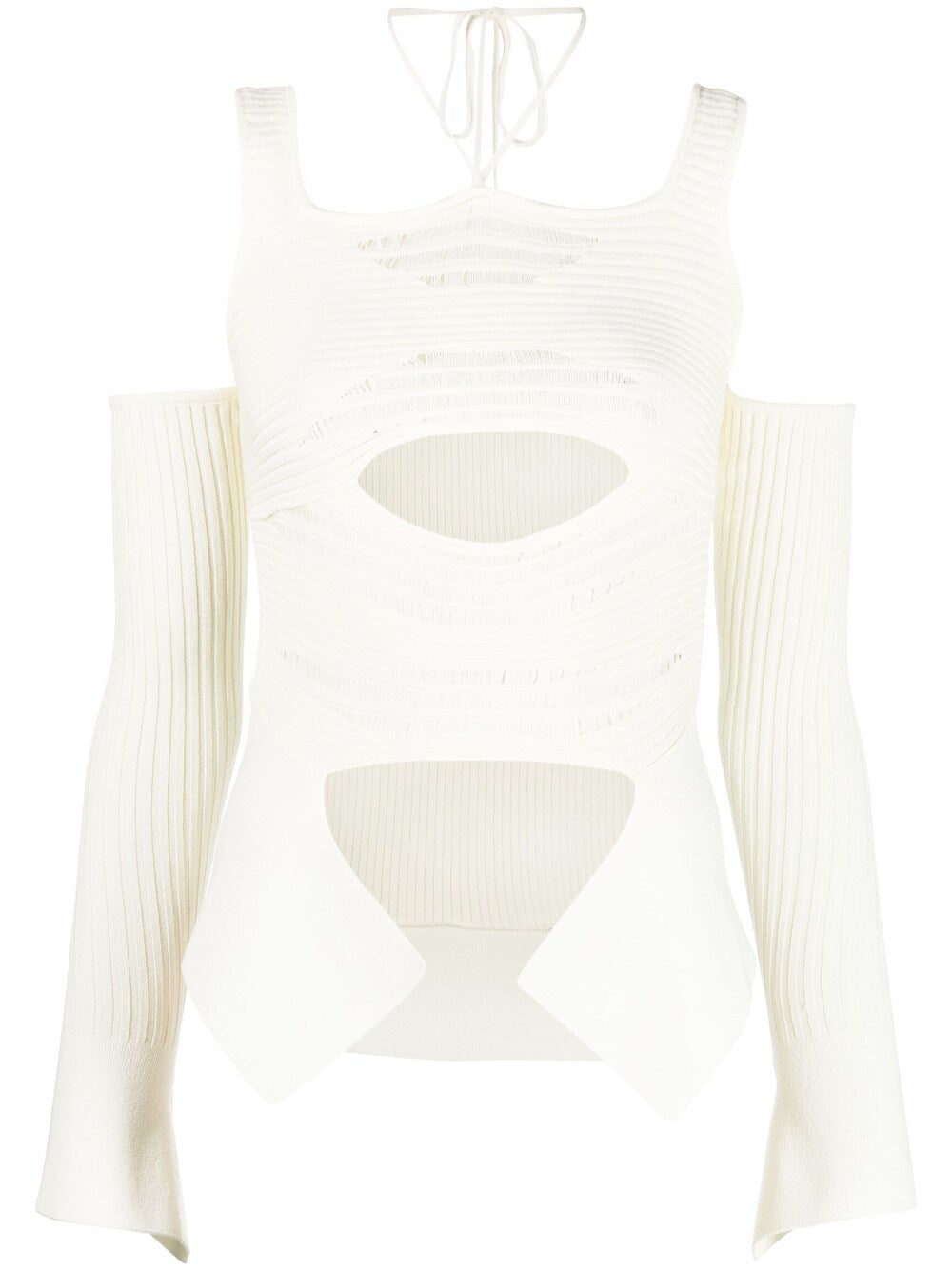 Andrea Adamo Women's White Blouse - Elegant & Stylish for Work, Office, and Casual Wear