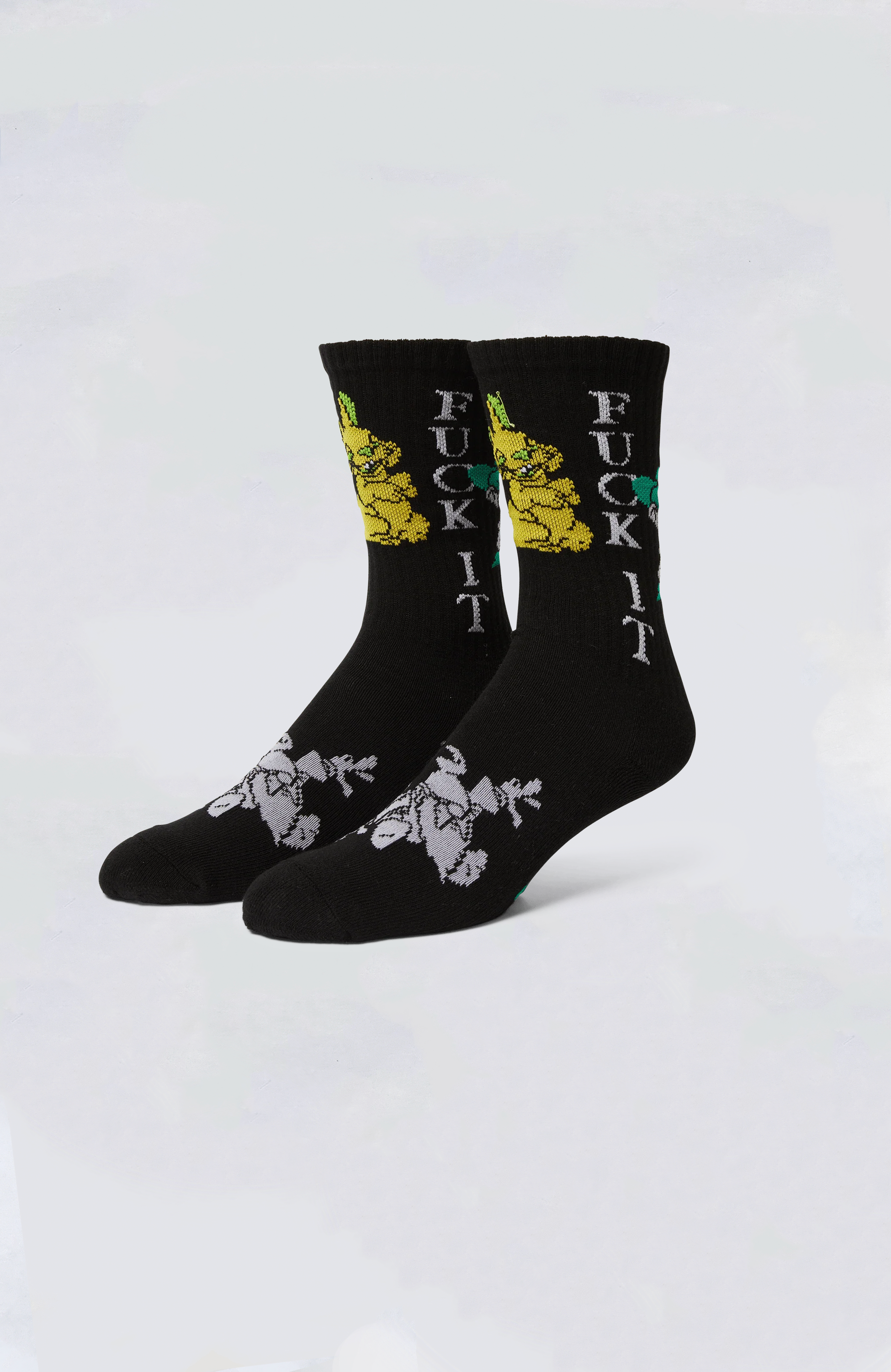 HUF Trip Crew Sock - Comfortable Cotton Ankle Socks for Men & Women - Perfect for Skateboarding, Streetwear & Casual Outfits
