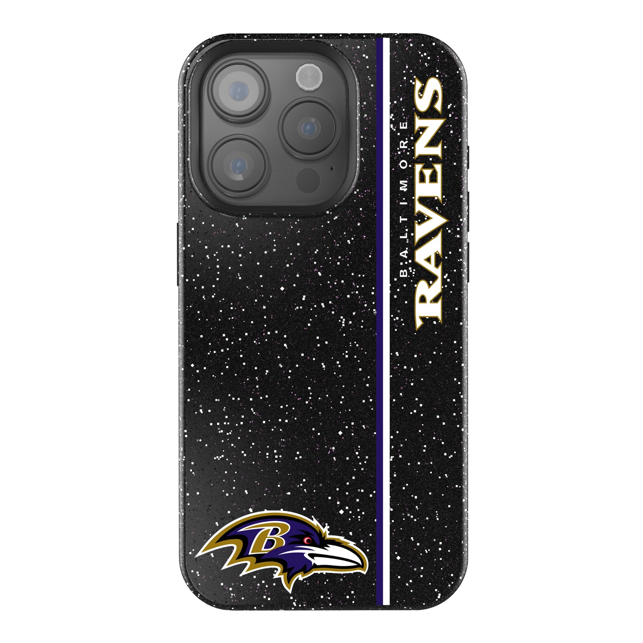 Baltimore Ravens Rhinestone Glitter Phone Case - Protective & Stylish Cover for iPhone & Samsung - Perfect for Game Day & Fan Gifts