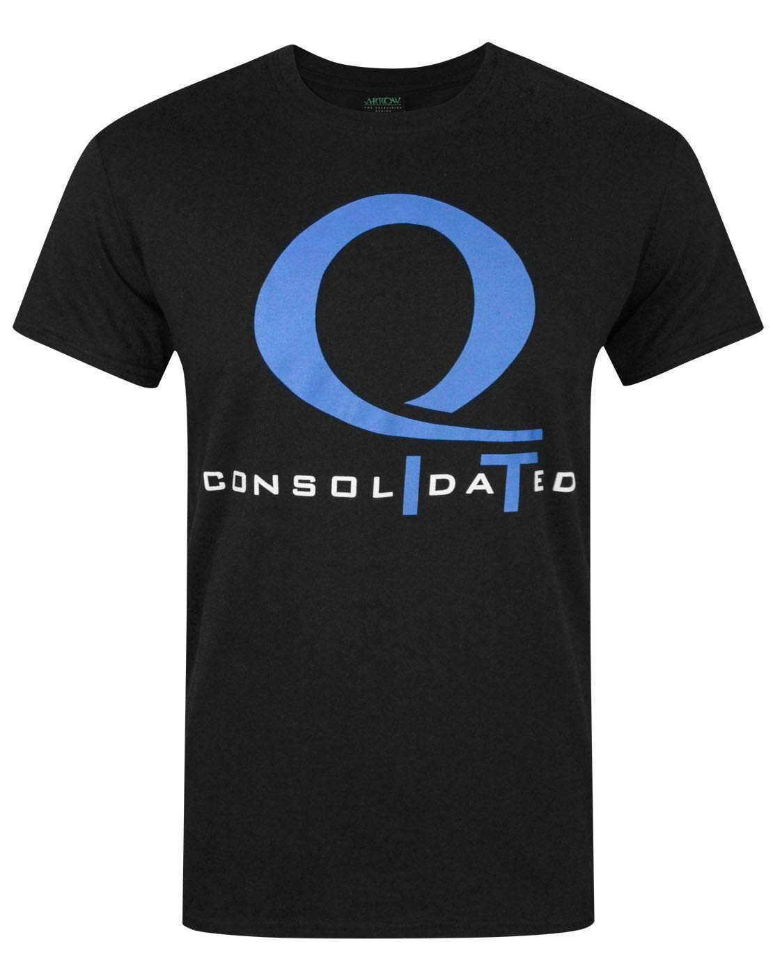 Arrow Queen Consolidated Men's T-Shirt - Black Cotton Crew Neck Tee for Casual Wear, Street Style & Everyday Outfits