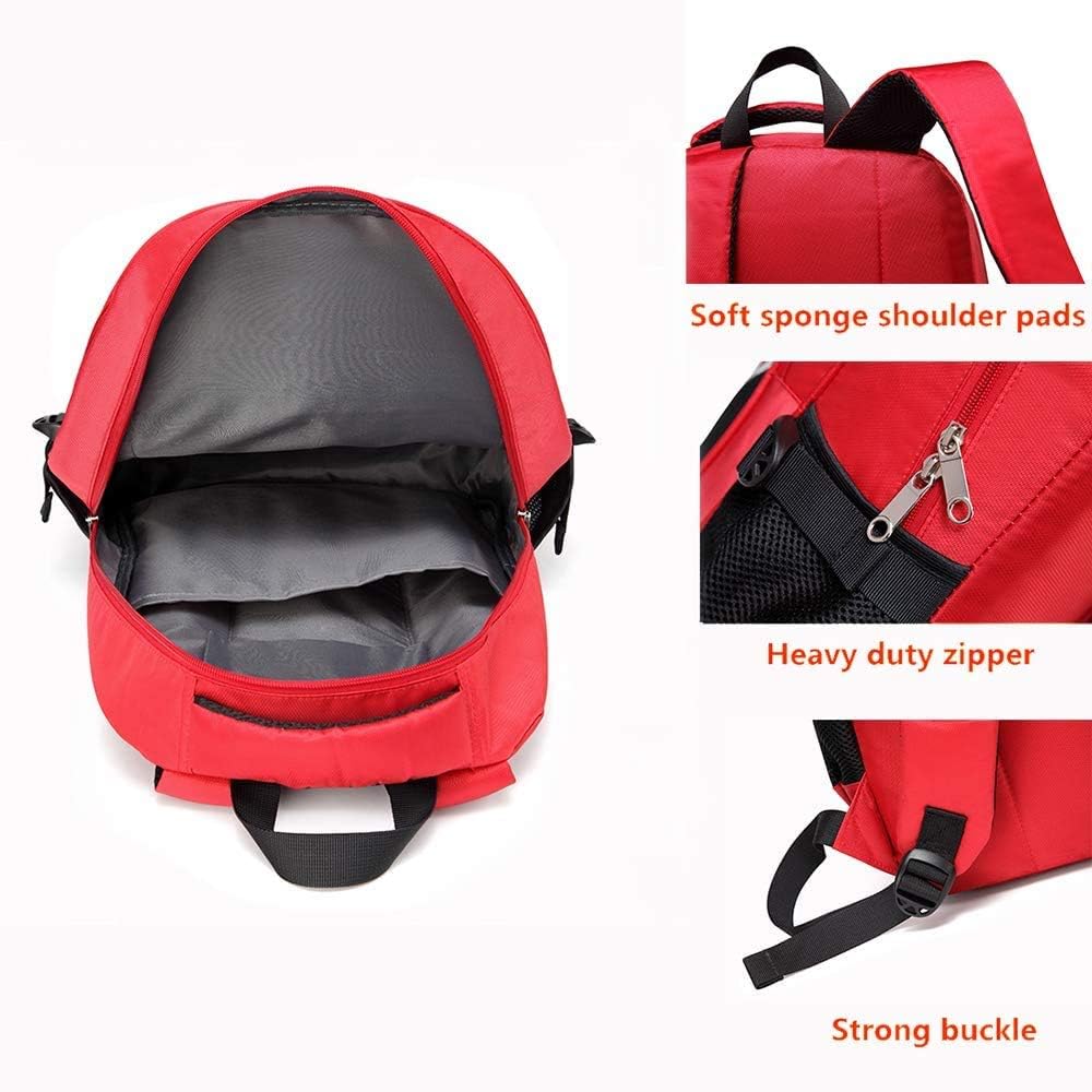 First Aid Bag Empty Red - Emergency Medical Kit for Home, Car & Travel - Portable First Aid Pouch for First Responders & Outdoor Adventures