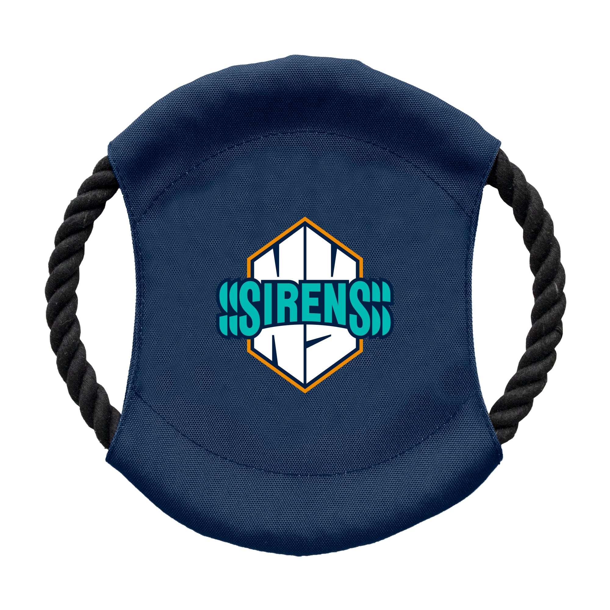 New York Sirens Flying Disc Dog Toy - Durable Outdoor Fetch Frisbee for Active Dogs, Beach & Park Play