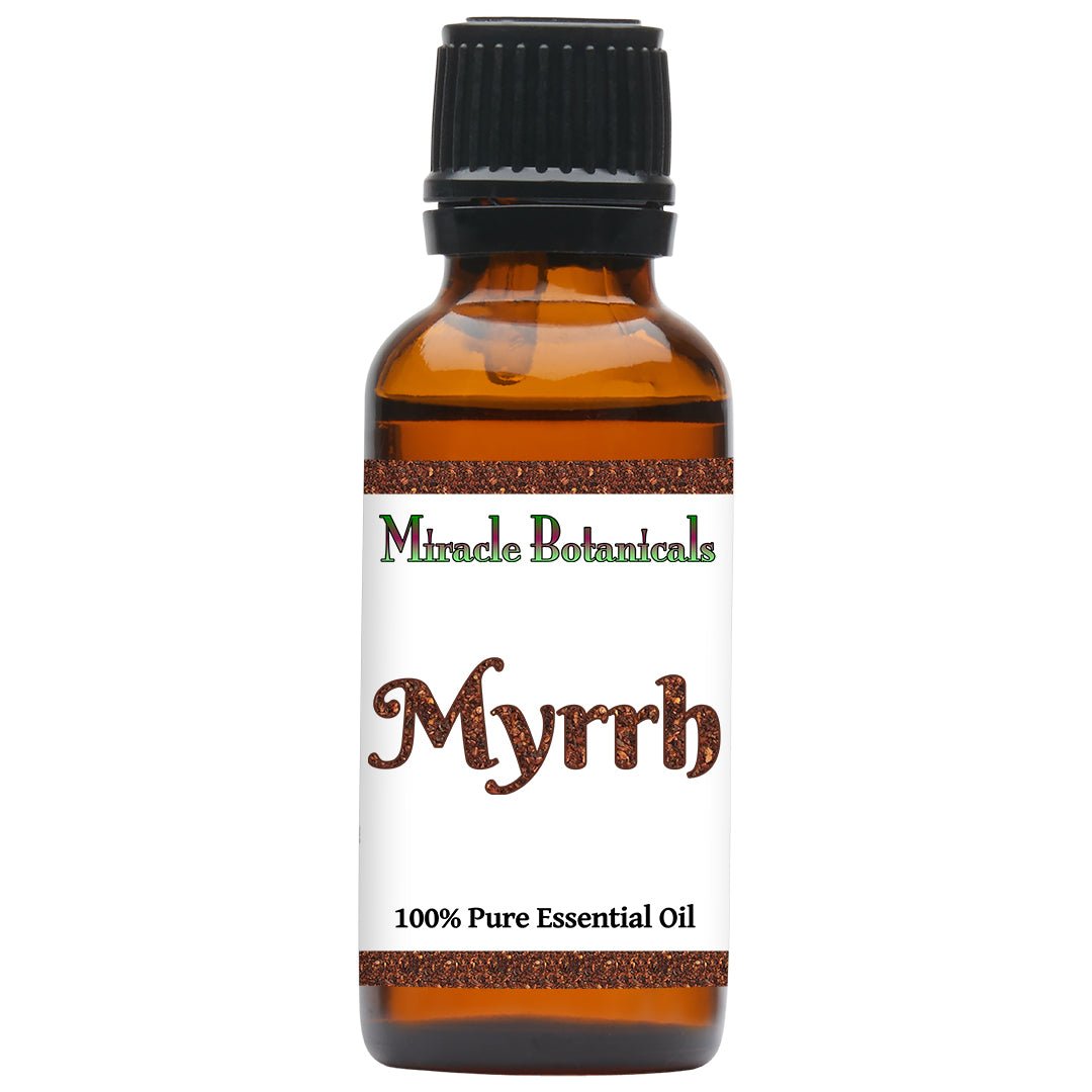 Pure Myrrh Essential Oil (Commiphora Myrrha) - 100% Natural Therapeutic Grade for Aromatherapy, Skin Care & Relaxation - Perfect for Diffusers, Massage & DIY Beauty Products
