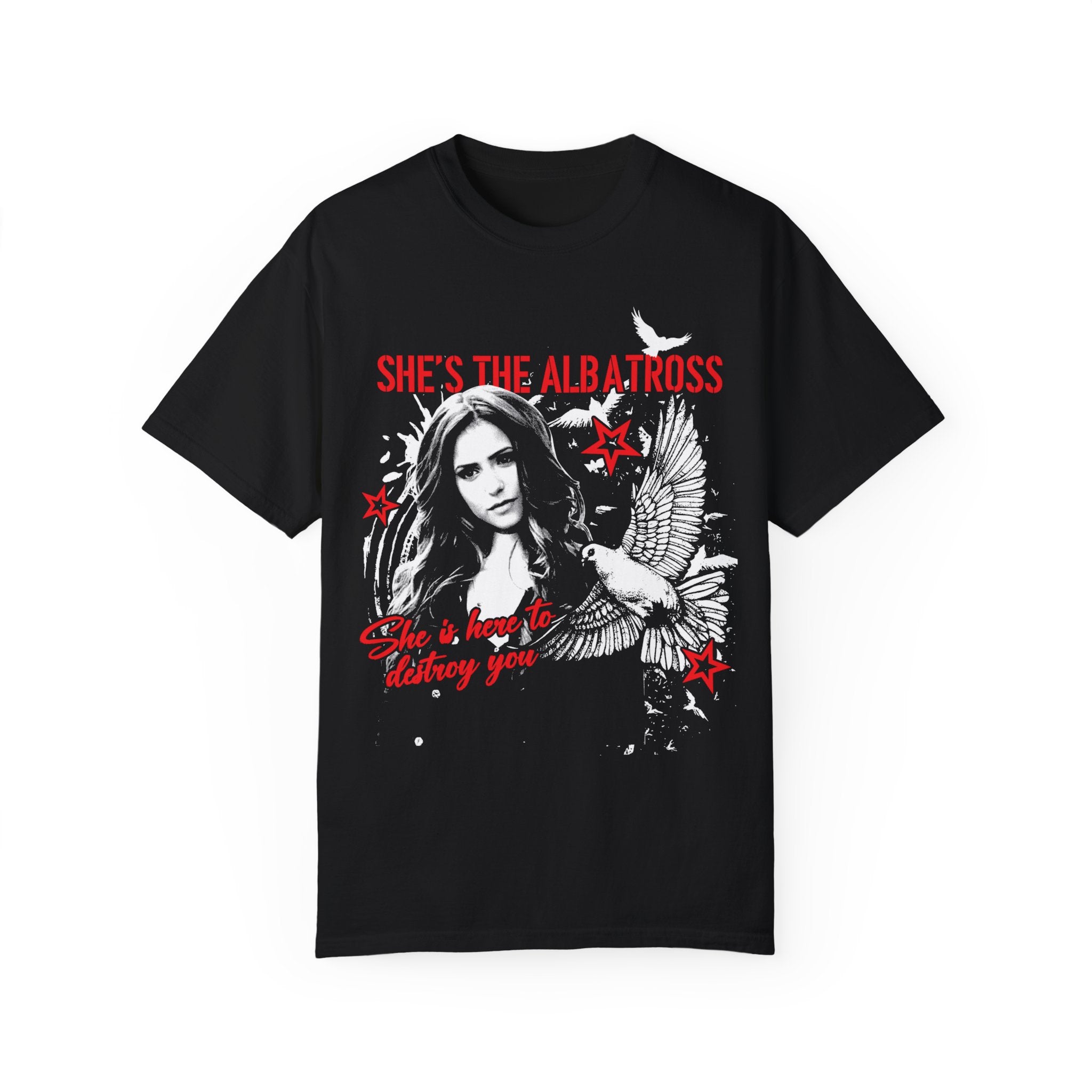 She's The Albatross Shirt - Stylish Graphic Tee for Women | Trendy Casual Outfit for Everyday Wear, Street Style & Music Lovers