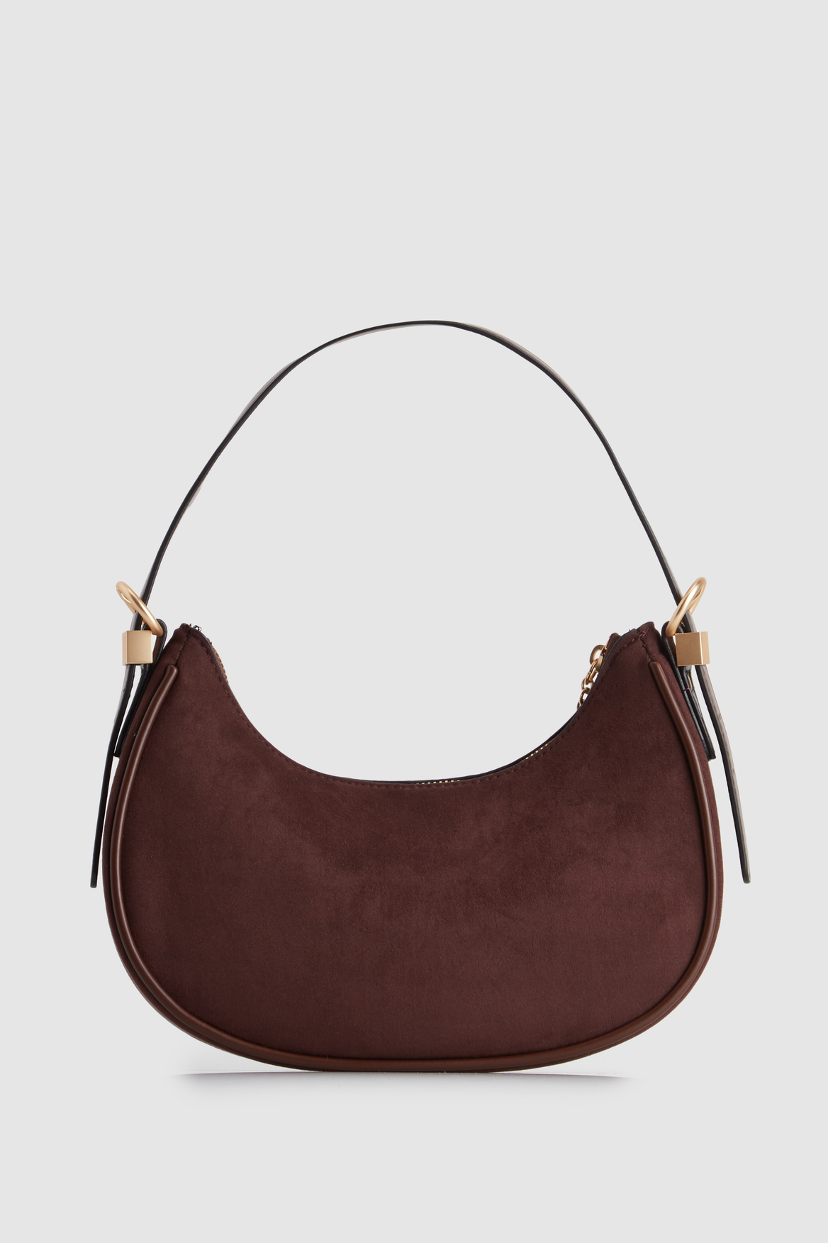 Vegan Suede Shoulder Bag for Women - IRIS Ethical Leather Crossbody Purse - Stylish & Sustainable Handbag for Work, Travel & Everyday Use