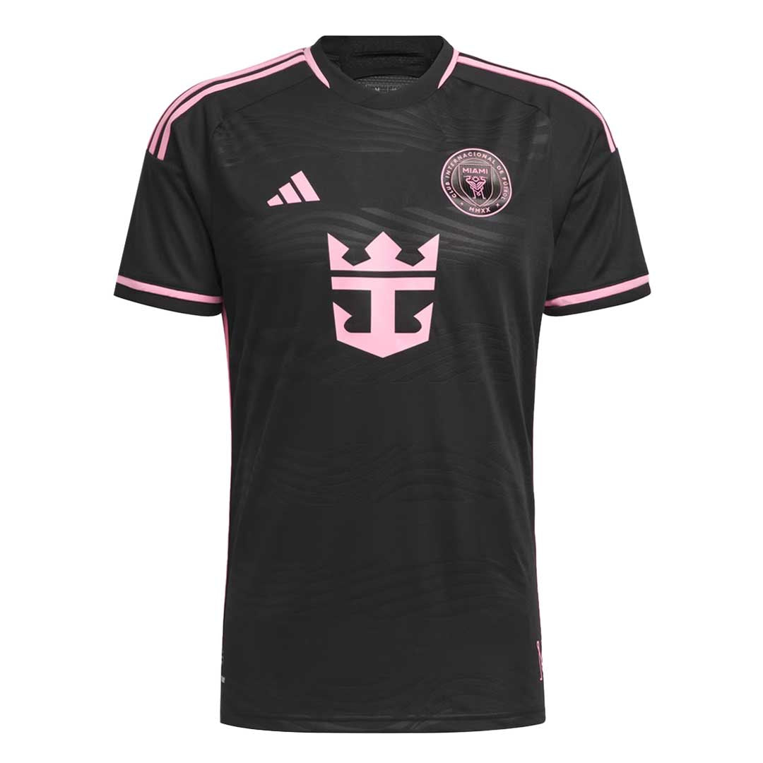 Adidas Men's Inter Miami CF 23/24 Lionel Messi Away Soccer Jersey - Authentic JE9745 - Perfect for Matchdays, Fan Events & Soccer Enthusiasts