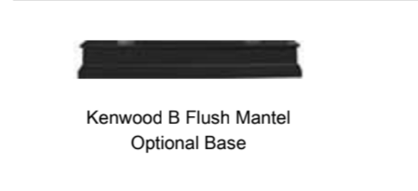 SimpliFire SF BI36 EB 36-Inch Built-In Electric Fireplace - Modern Heating for Living Rooms, Bedrooms & Offices