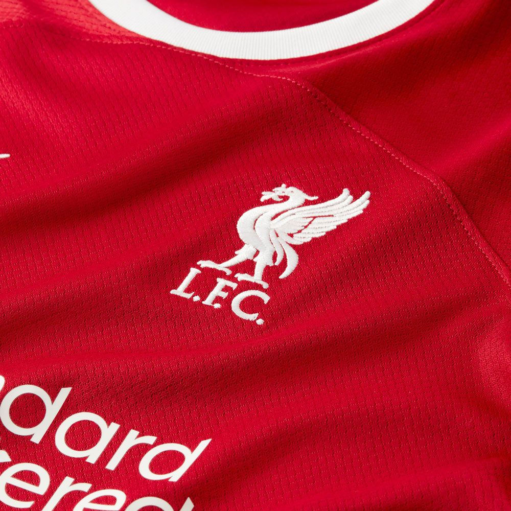 Nike Liverpool FC 2023/24 Youth Home Soccer Jersey - Authentic Football Shirt for Kids - Perfect for Match Days, Training & Fan Support